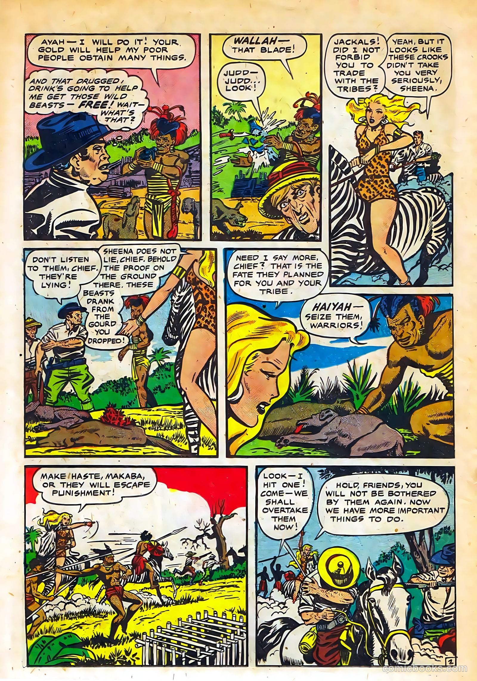 Sheena, Queen of the Jungle #11 — page 18 of 36