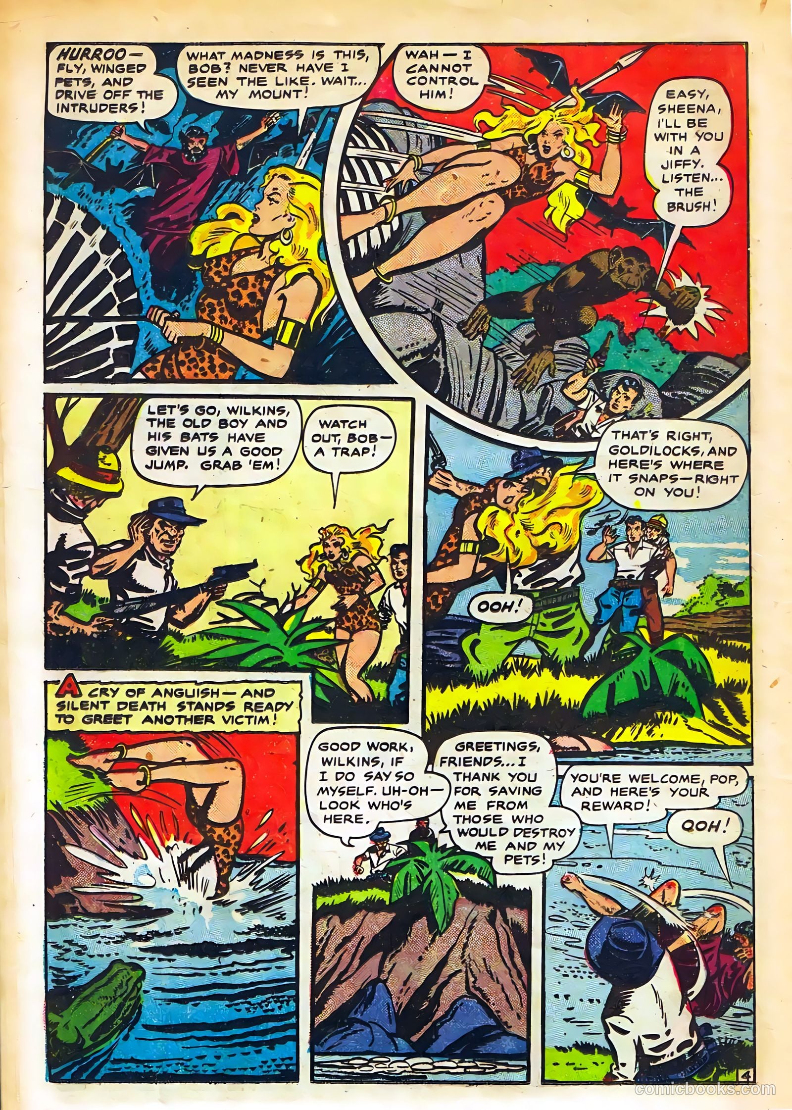 Sheena, Queen of the Jungle #11 — page 20 of 36