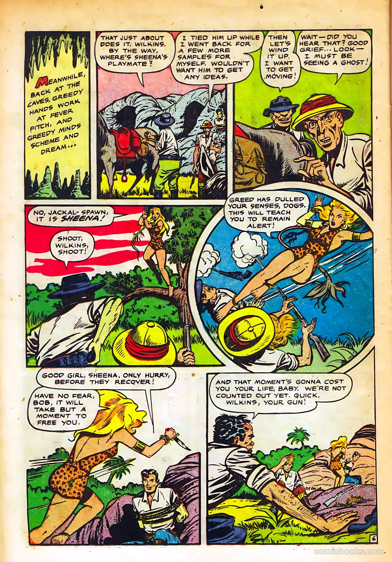 Sheena, Queen of the Jungle #11 — page 22 of 36