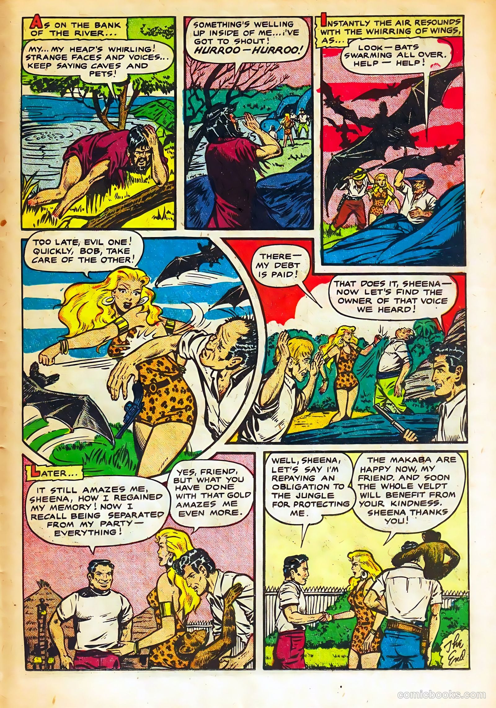 Sheena, Queen of the Jungle #11 — page 23 of 36