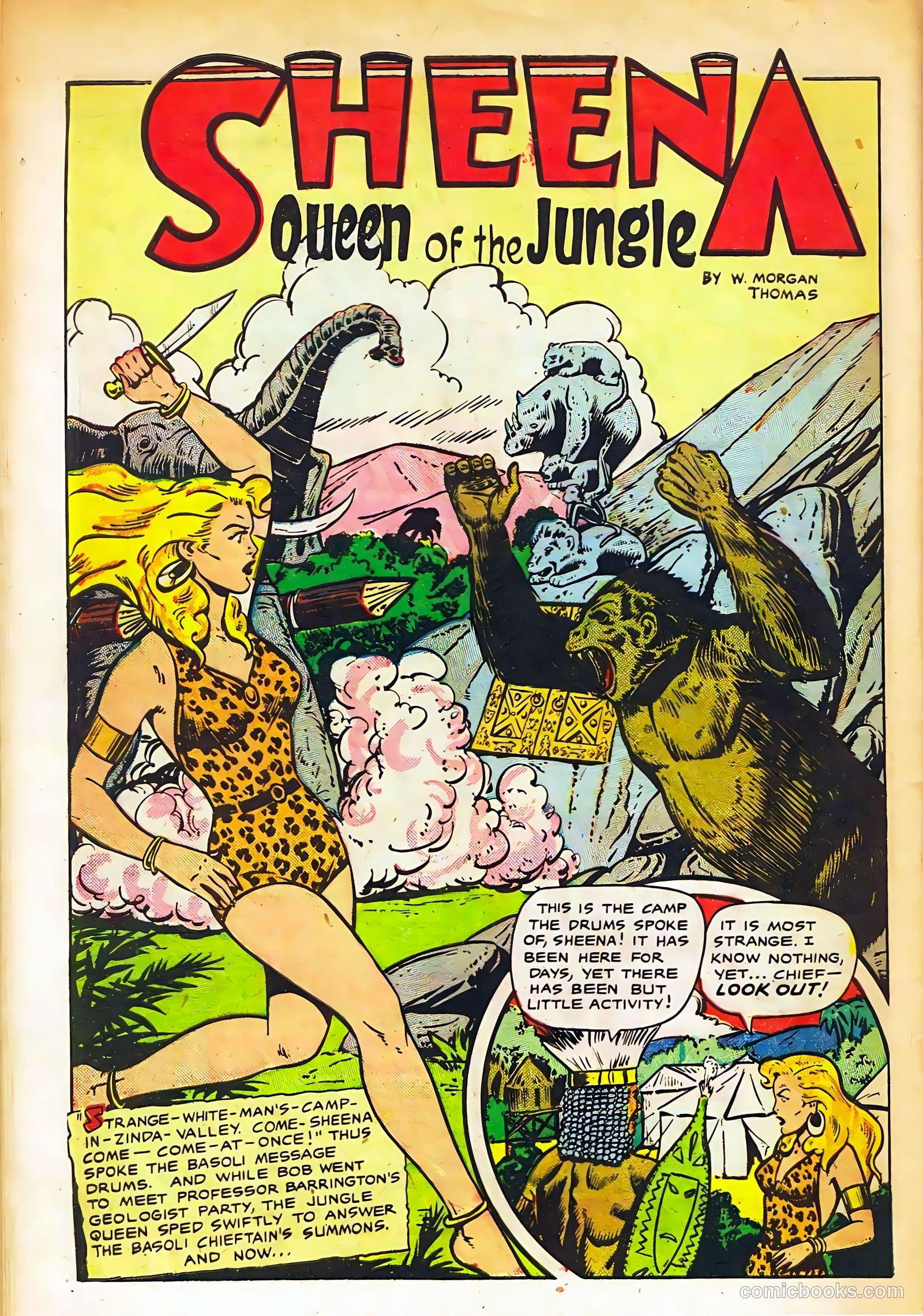 Sheena, Queen of the Jungle #11 — page 28 of 36