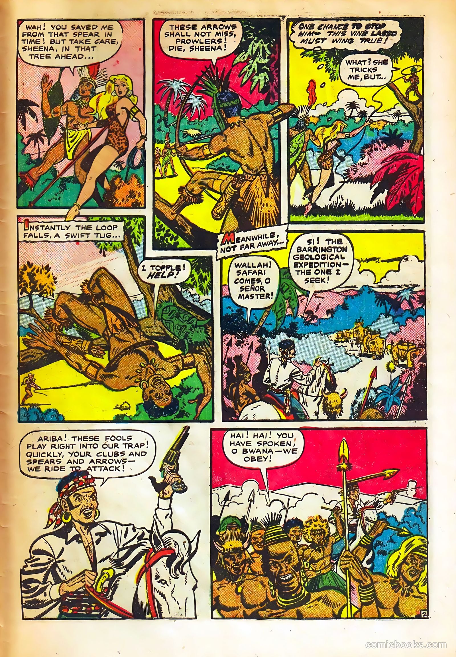 Sheena, Queen of the Jungle #11 — page 29 of 36