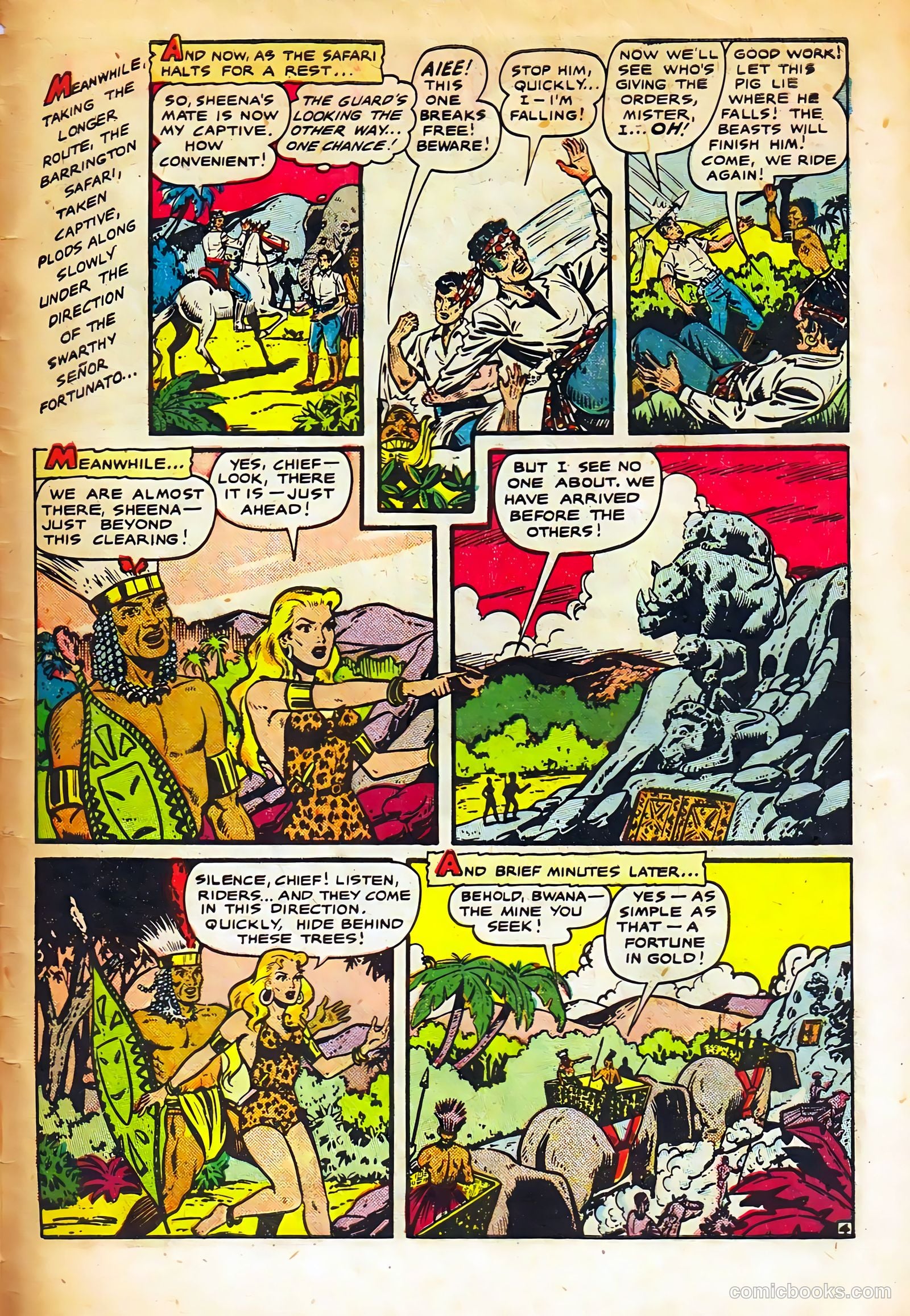 Sheena, Queen of the Jungle #11 — page 31 of 36