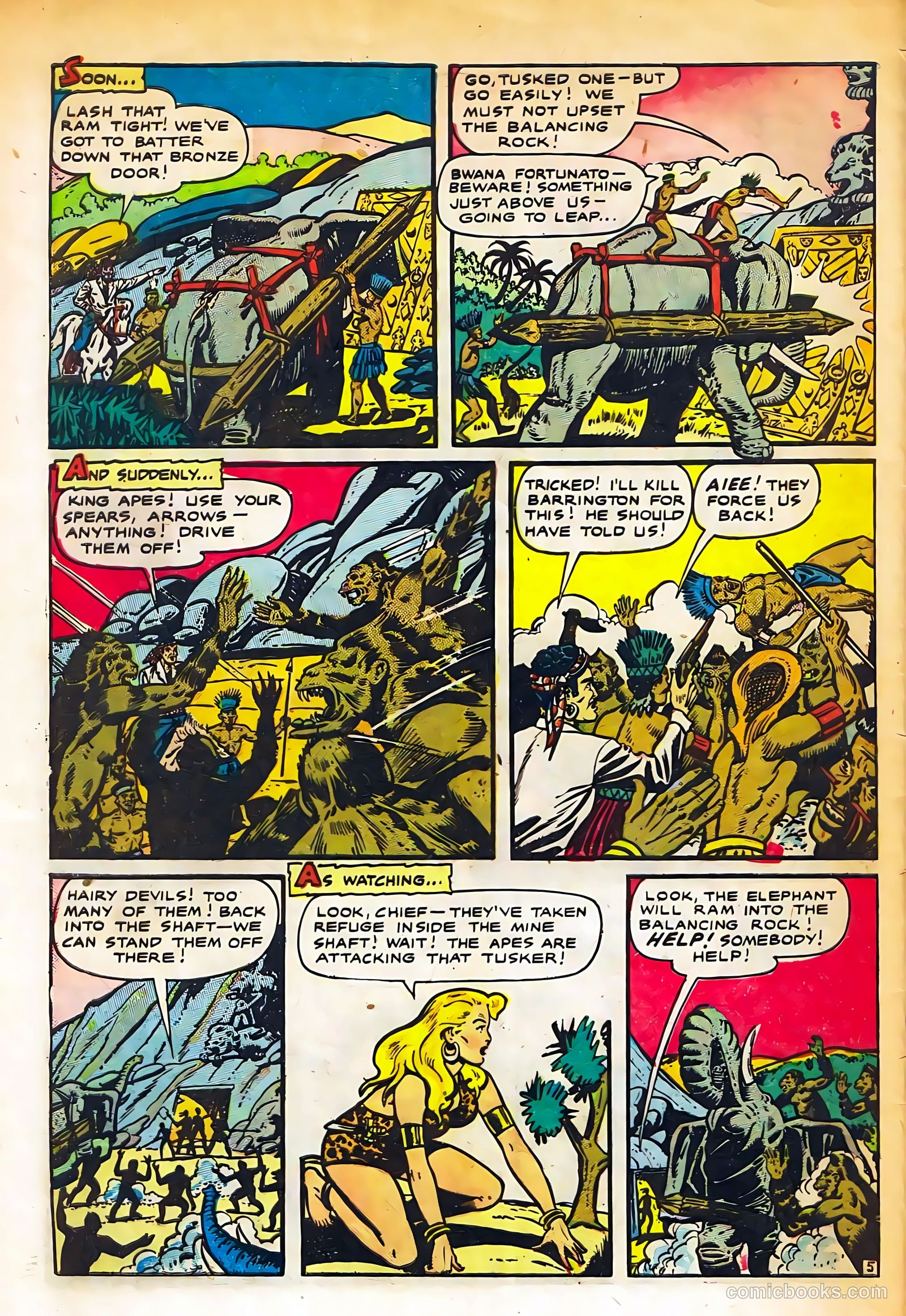 Sheena, Queen of the Jungle #11 — page 32 of 36