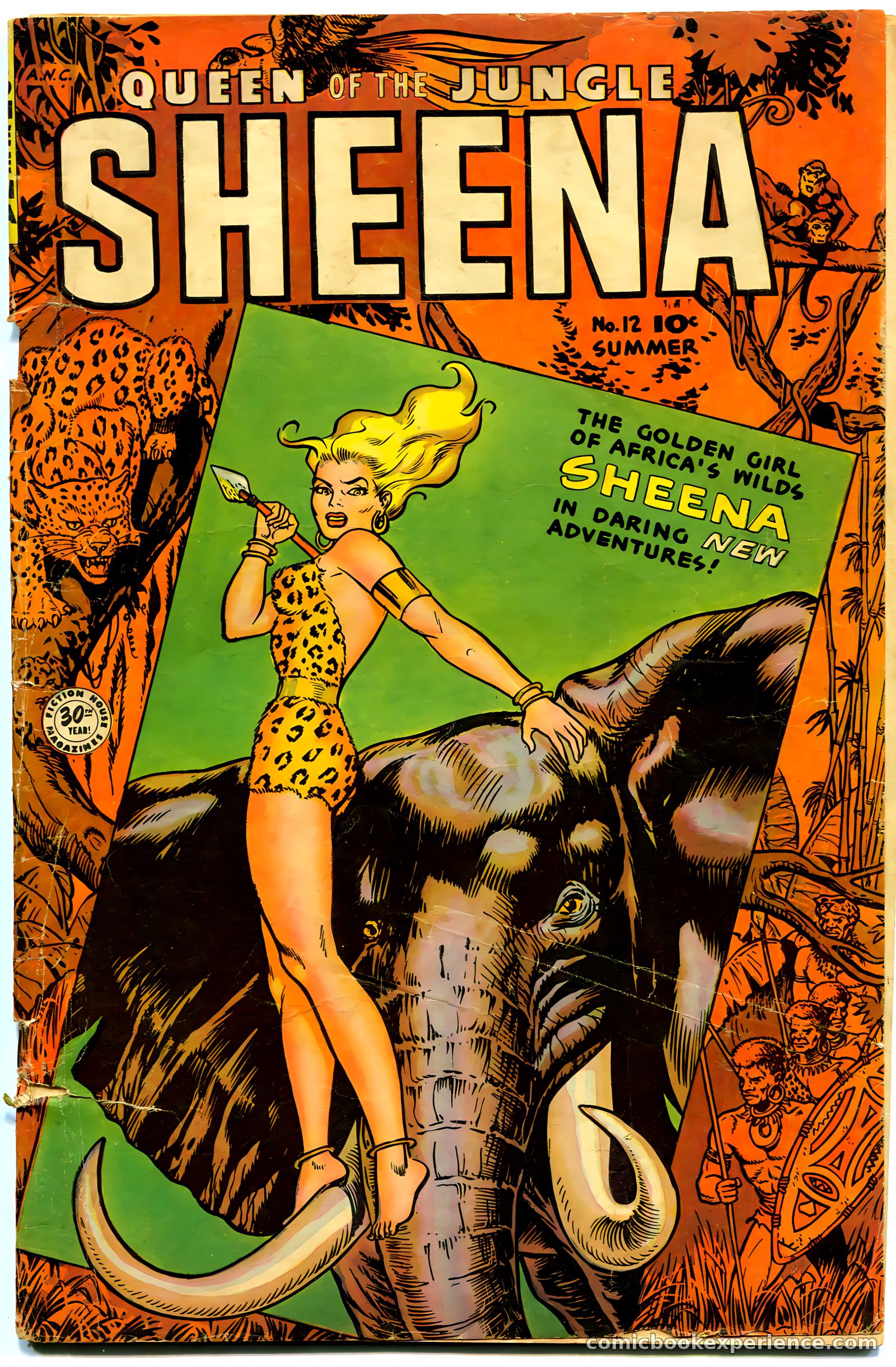 Sheena, Queen of the Jungle #12 — page 1 of 36