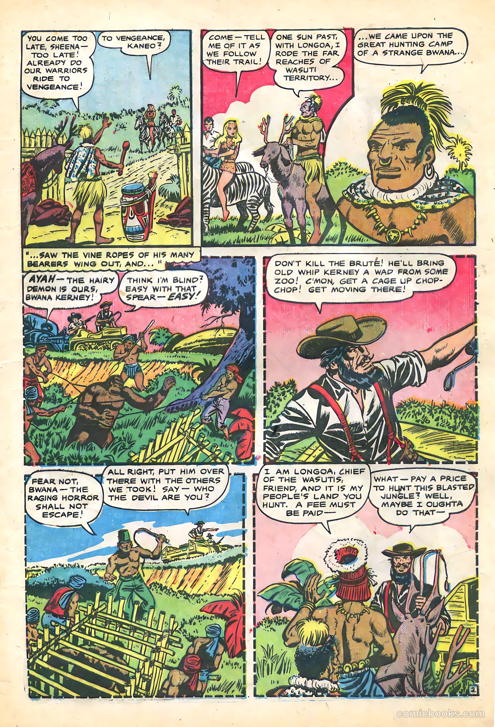 Sheena, Queen of the Jungle #12 — page 5 of 36