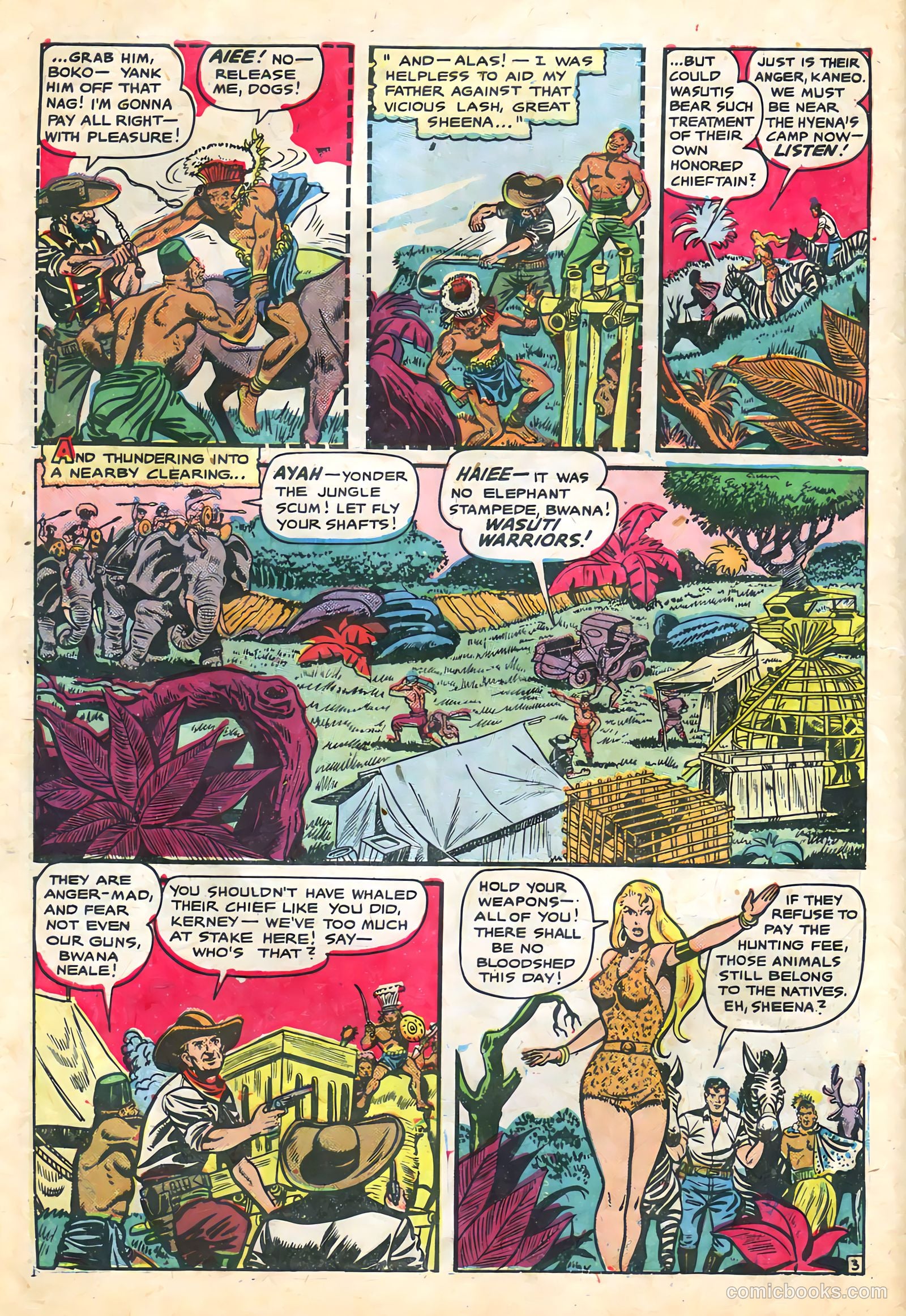 Sheena, Queen of the Jungle #12 — page 6 of 36