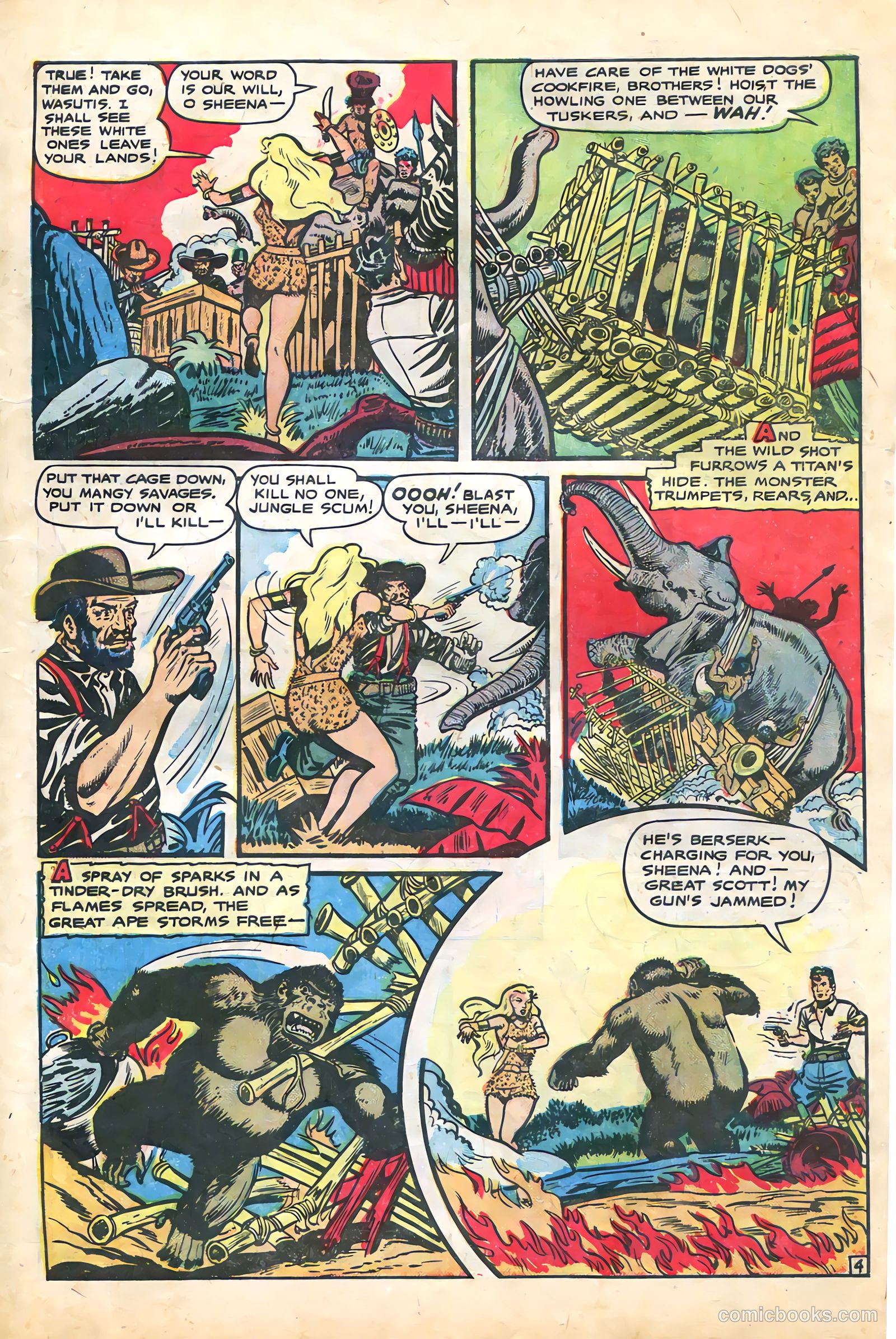 Sheena, Queen of the Jungle #12 — page 7 of 36