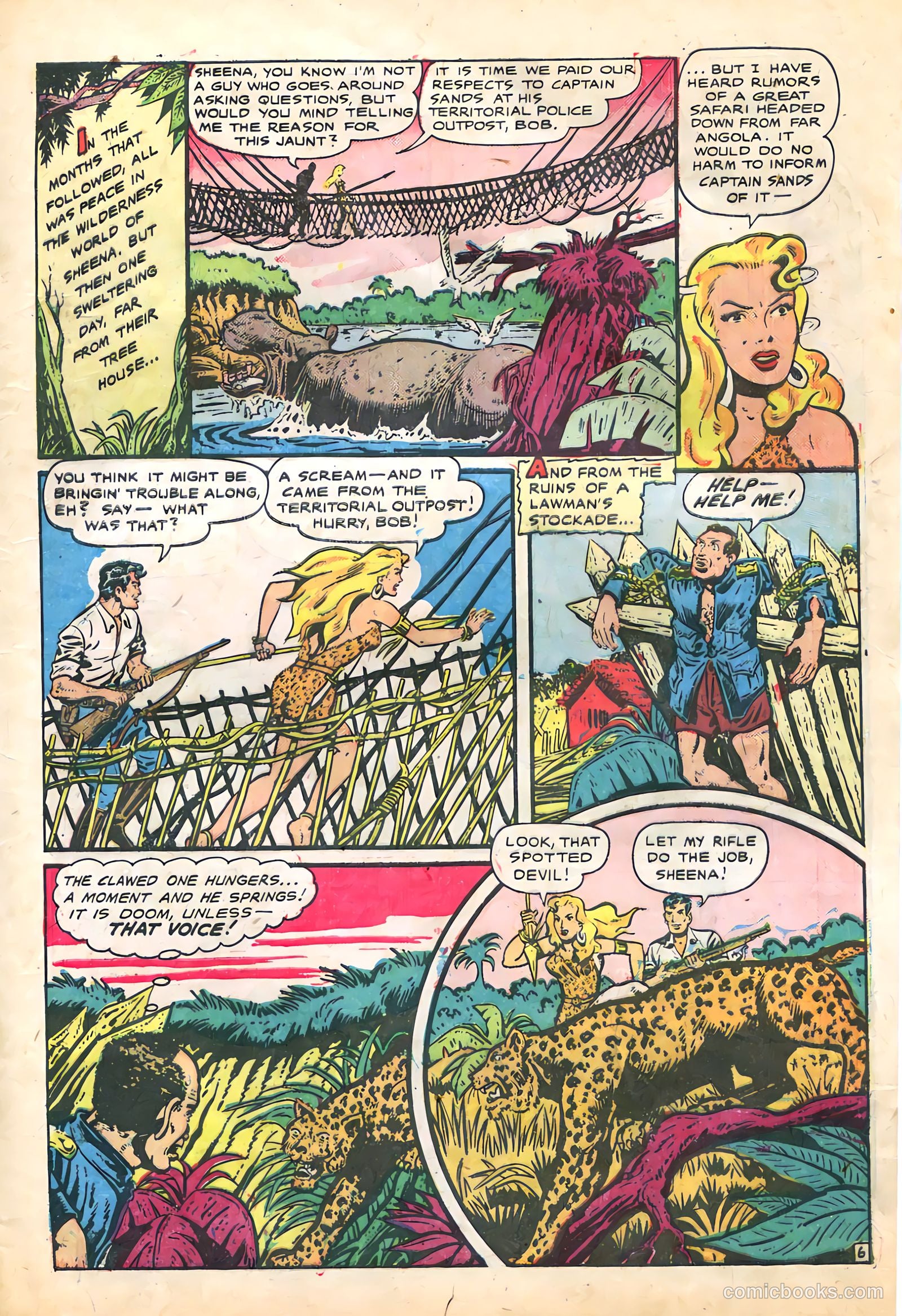 Sheena, Queen of the Jungle #12 — page 9 of 36