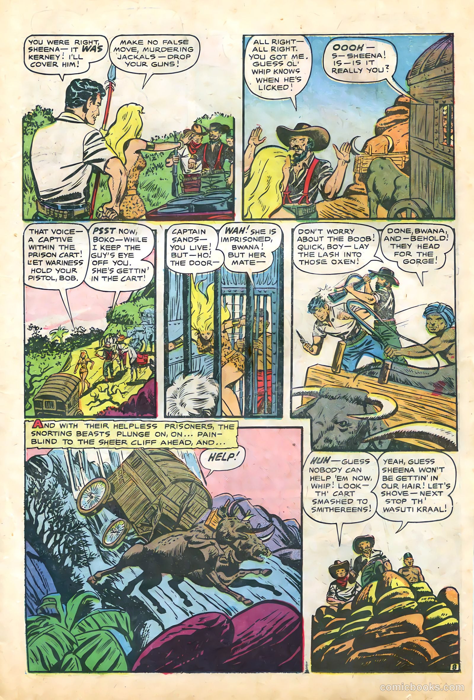 Sheena, Queen of the Jungle #12 — page 11 of 36