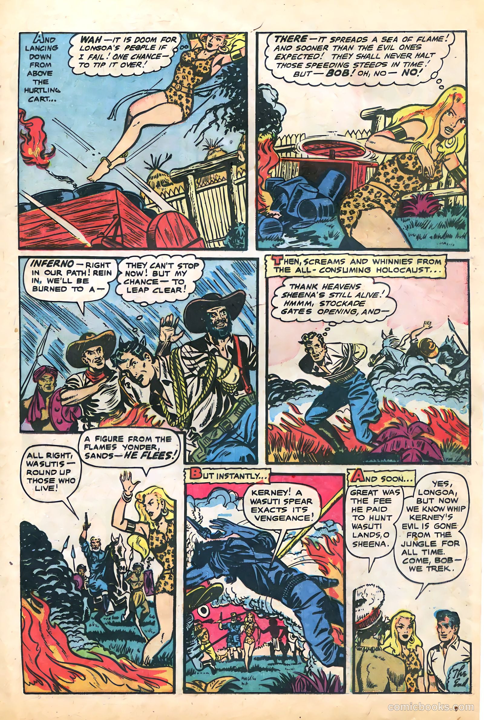 Sheena, Queen of the Jungle #12 — page 13 of 36