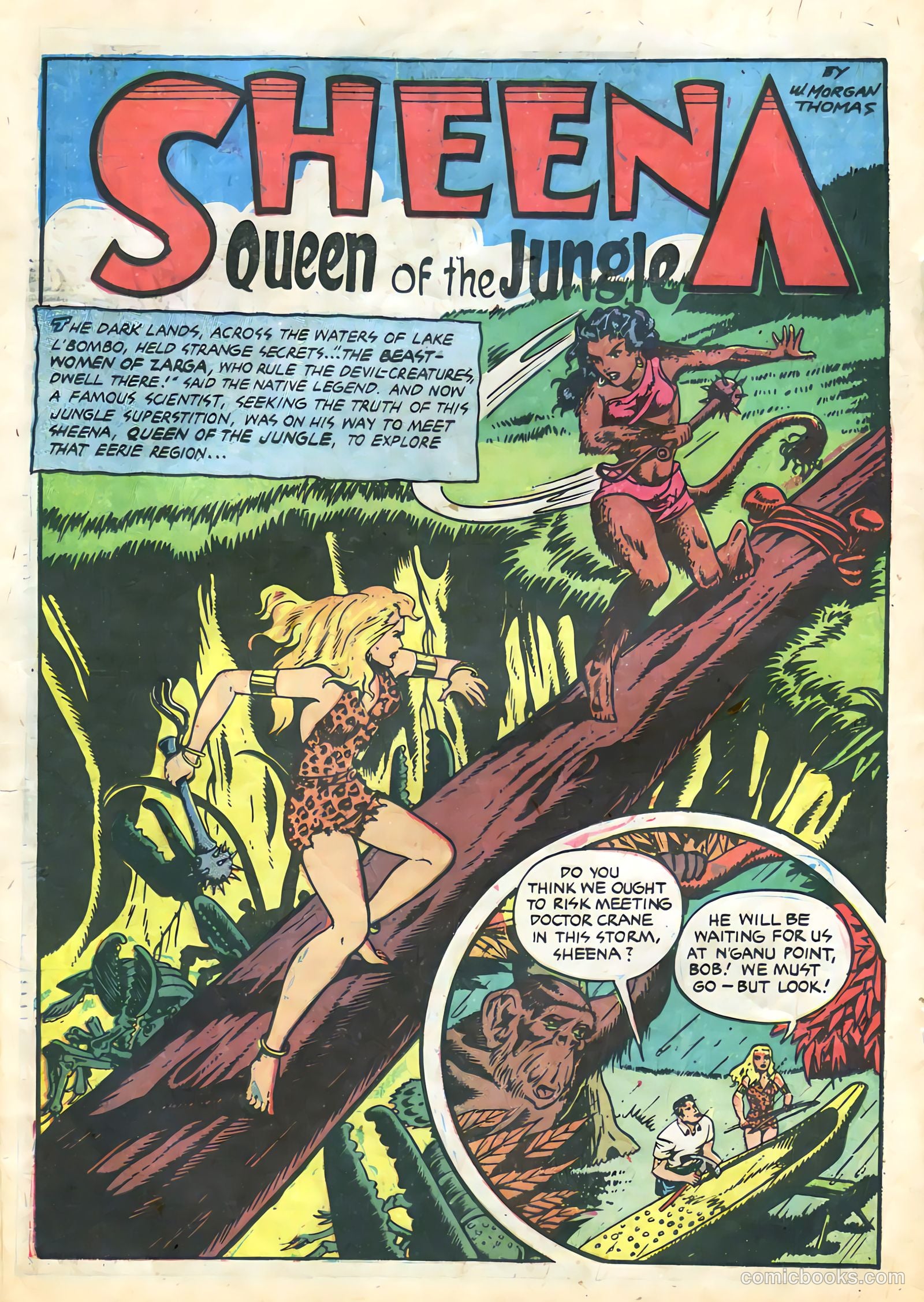 Sheena, Queen of the Jungle #12 — page 20 of 36
