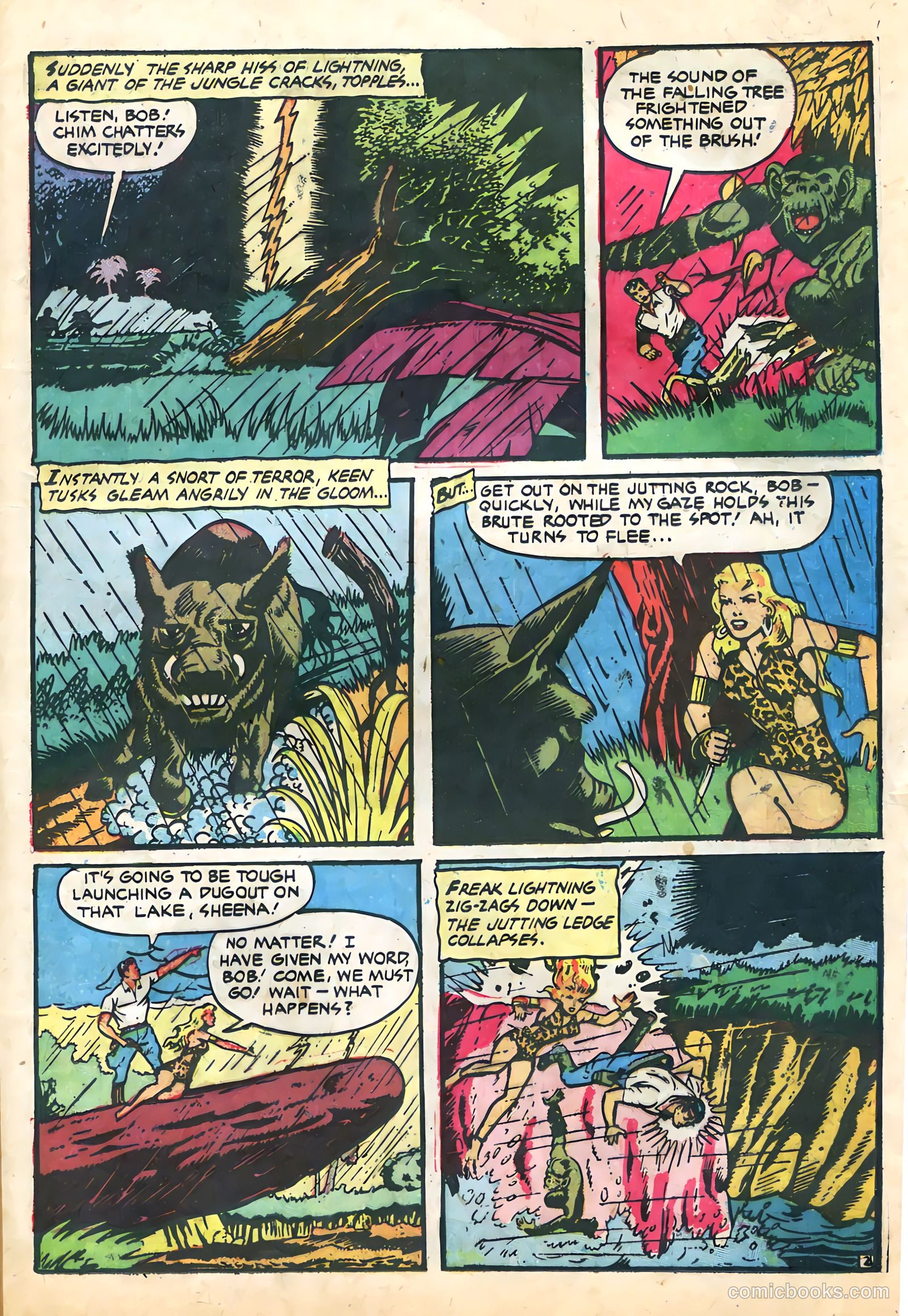 Sheena, Queen of the Jungle #12 — page 21 of 36