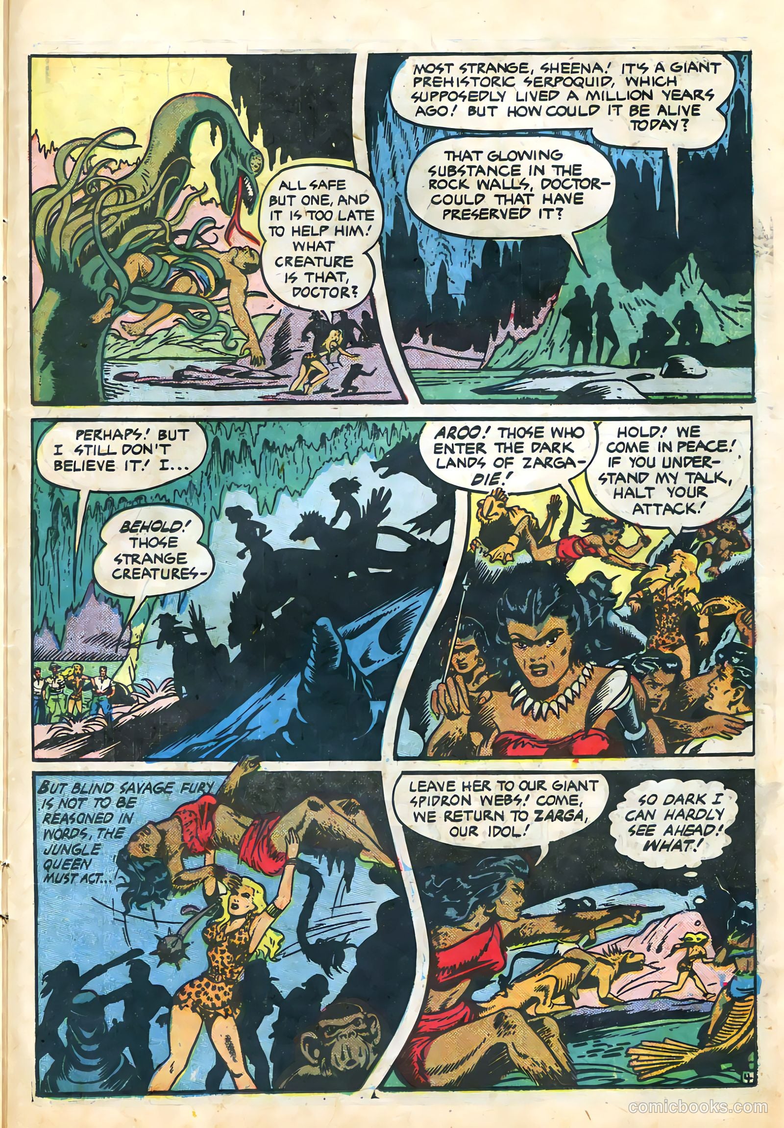 Sheena, Queen of the Jungle #12 — page 23 of 36