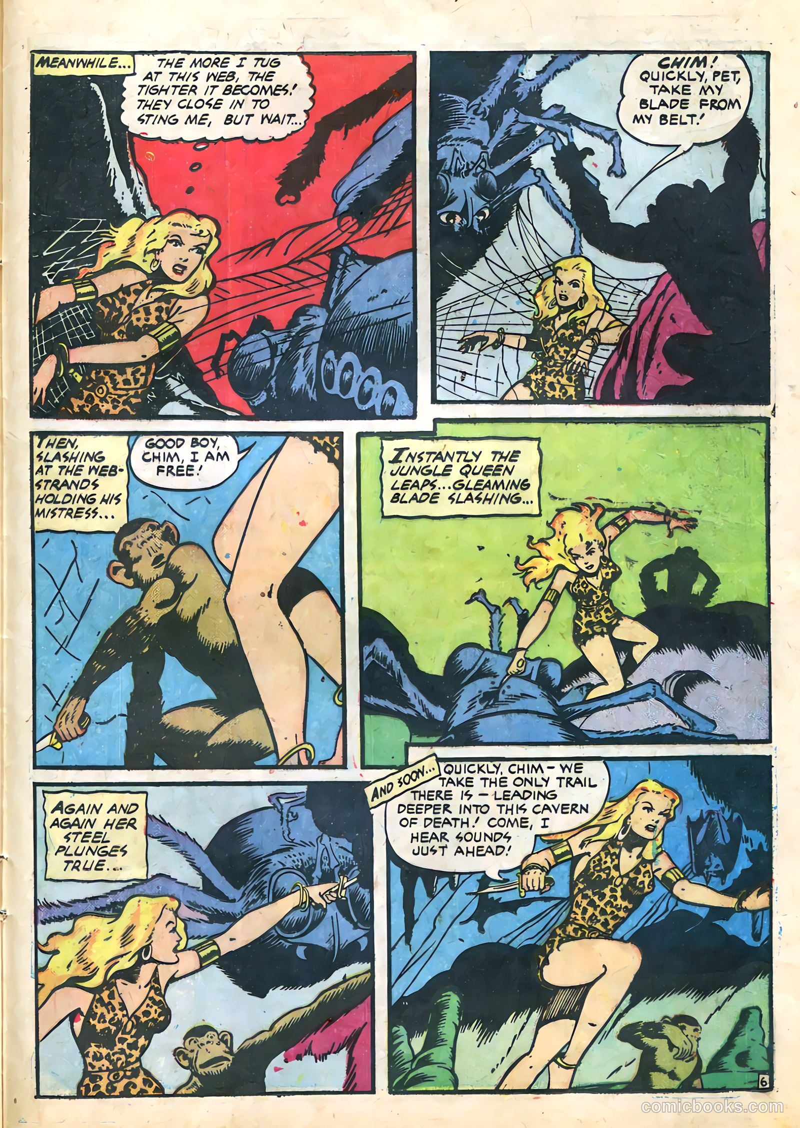 Sheena, Queen of the Jungle #12 — page 25 of 36