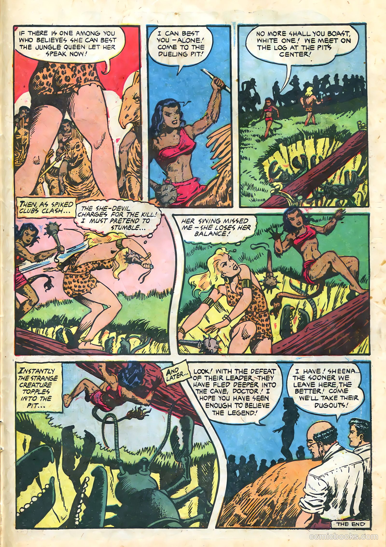 Sheena, Queen of the Jungle #12 — page 27 of 36