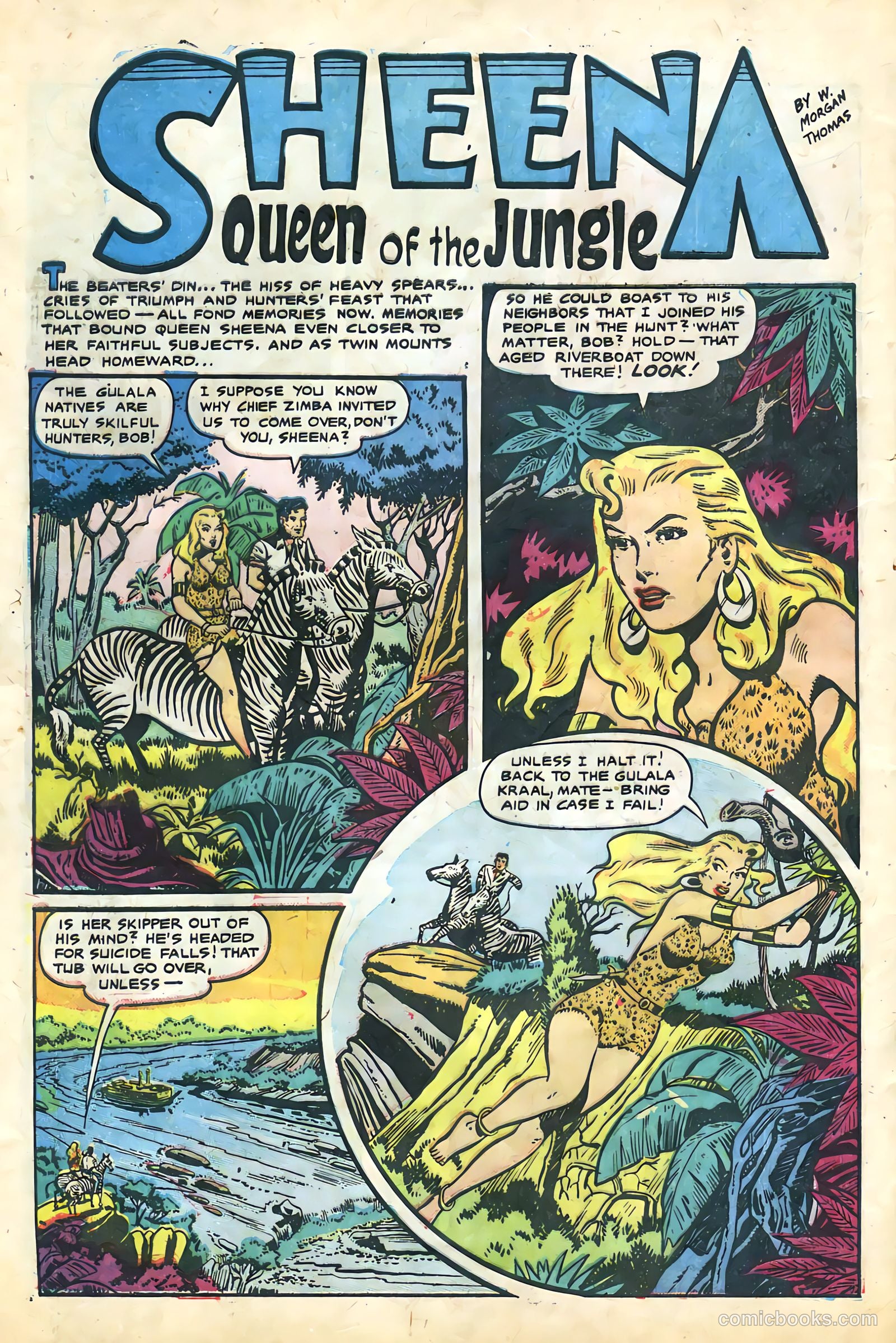 Sheena, Queen of the Jungle #12 — page 28 of 36
