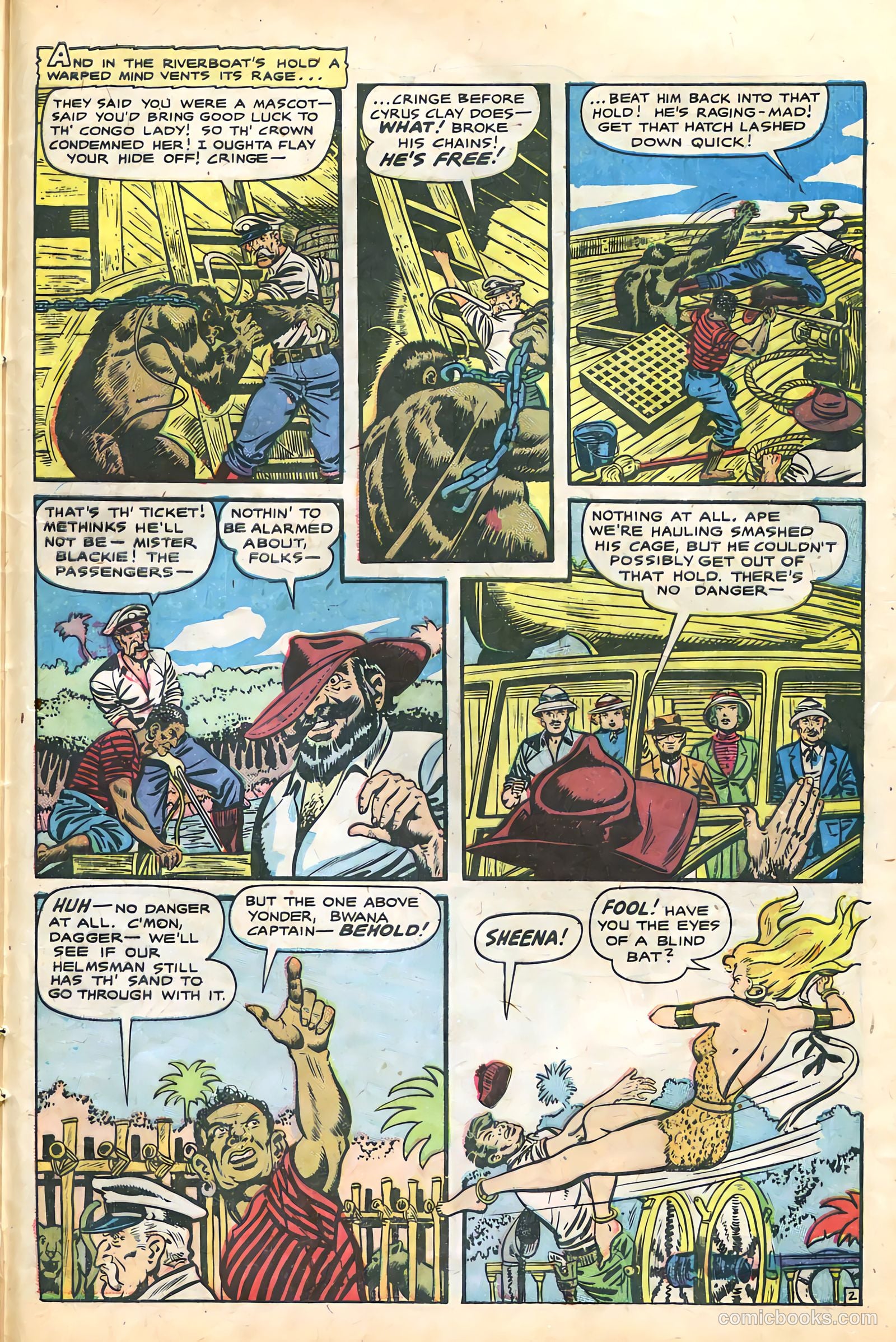 Sheena, Queen of the Jungle #12 — page 29 of 36