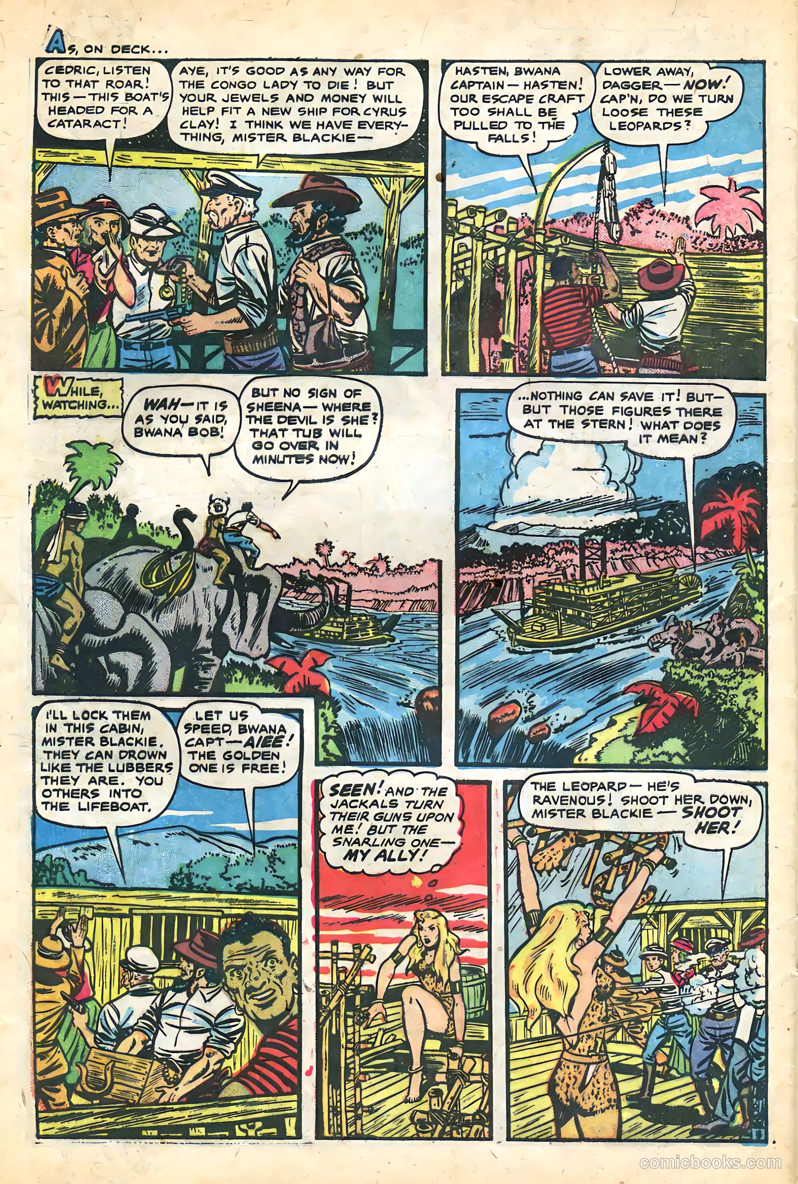 Sheena, Queen of the Jungle #12 — page 32 of 36