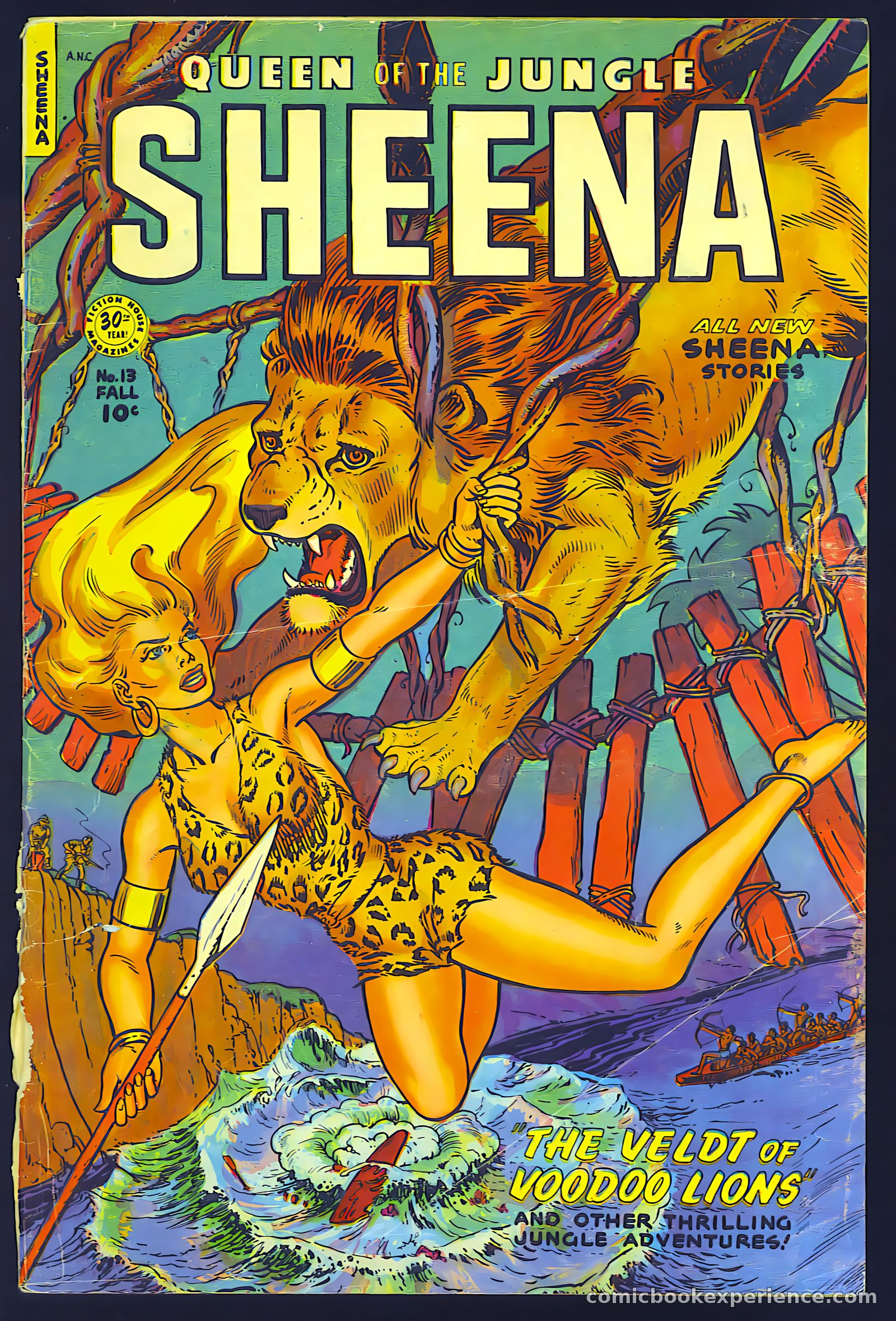 Sheena, Queen of the Jungle #13 — page 1 of 34