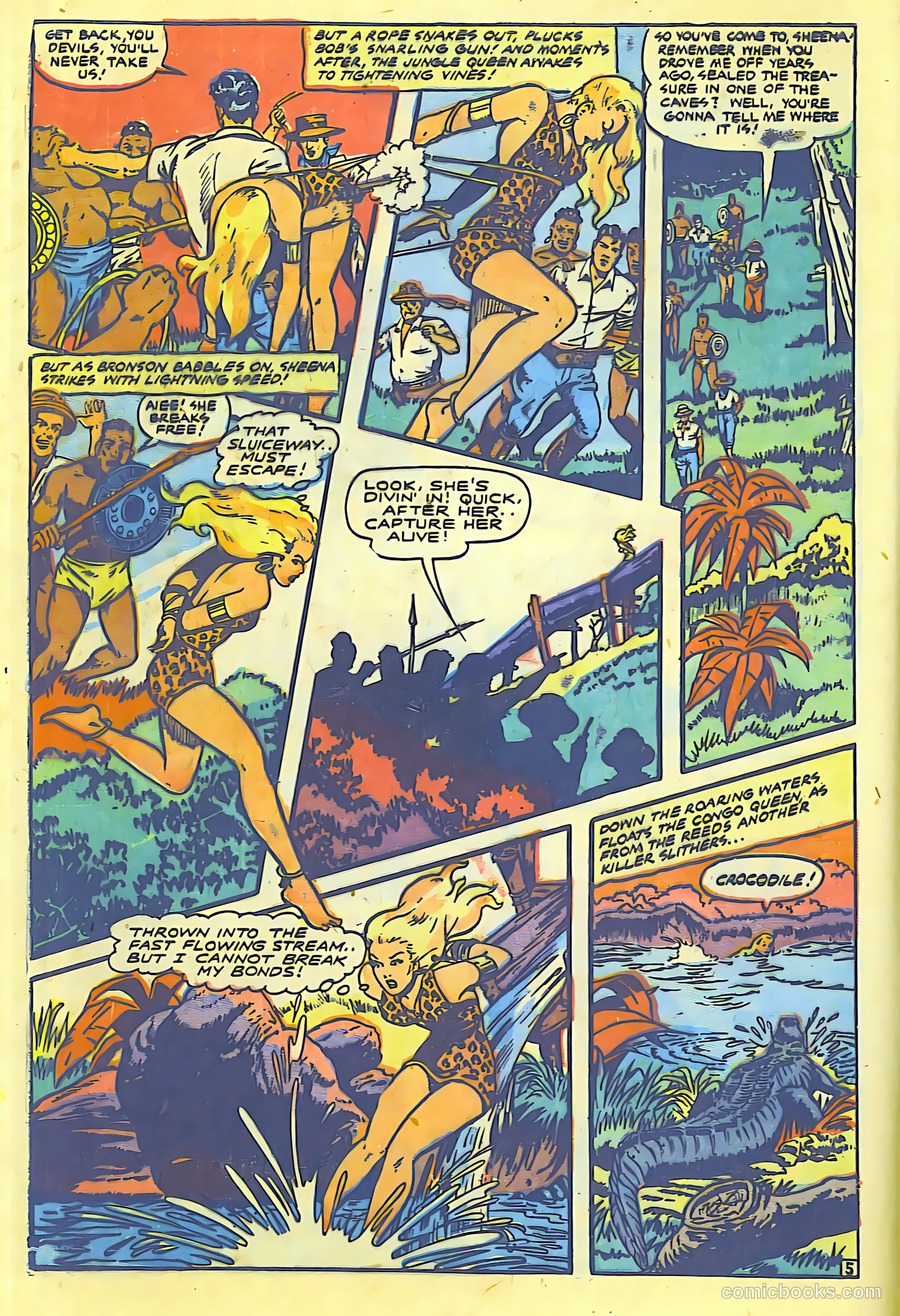 Sheena, Queen of the Jungle #13 — page 8 of 34