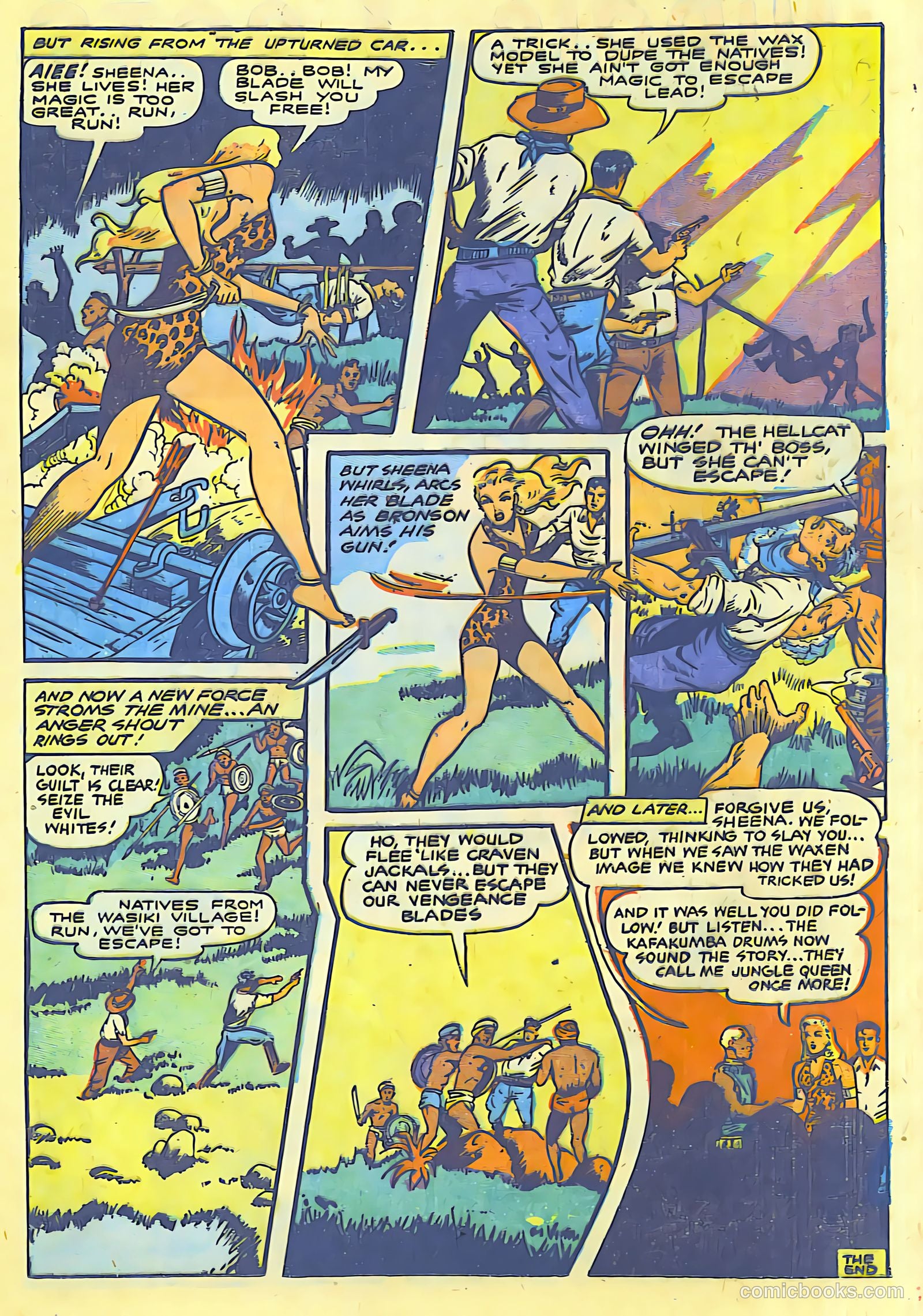 Sheena, Queen of the Jungle #13 — page 13 of 34