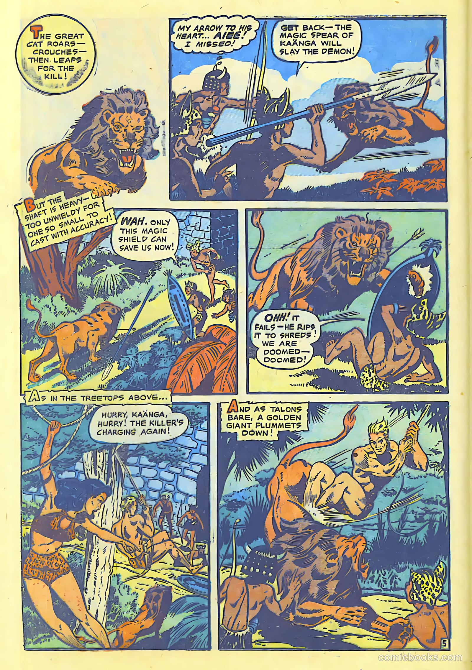 Sheena, Queen of the Jungle #13 — page 22 of 34