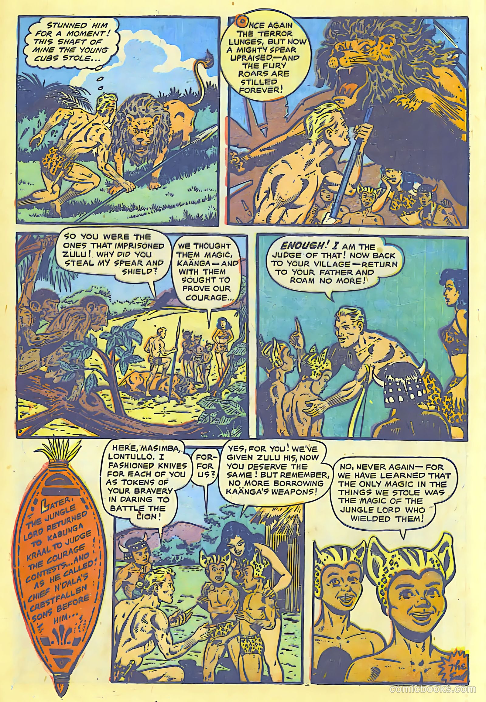 Sheena, Queen of the Jungle #13 — page 23 of 34