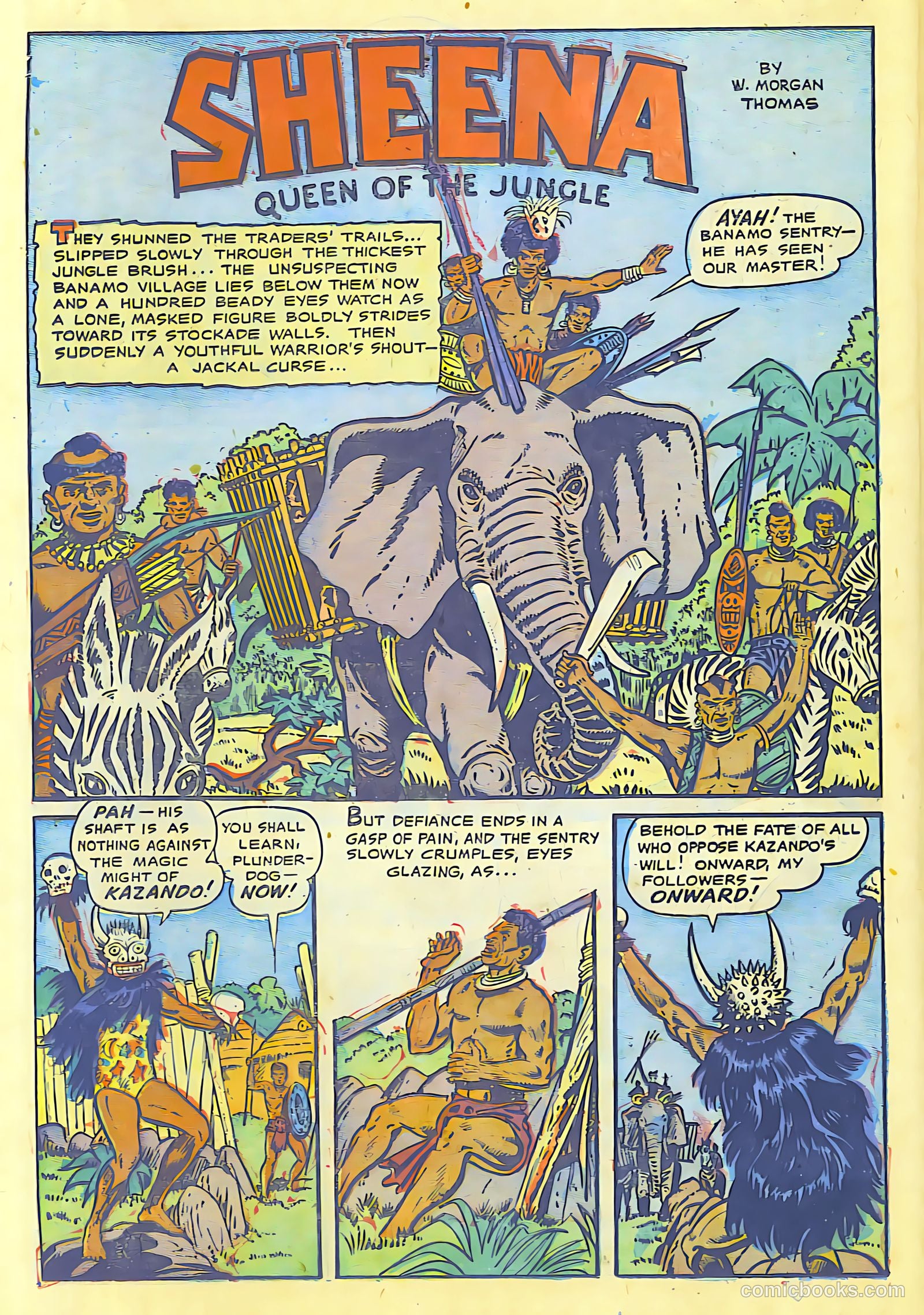 Sheena, Queen of the Jungle #13 — page 24 of 34