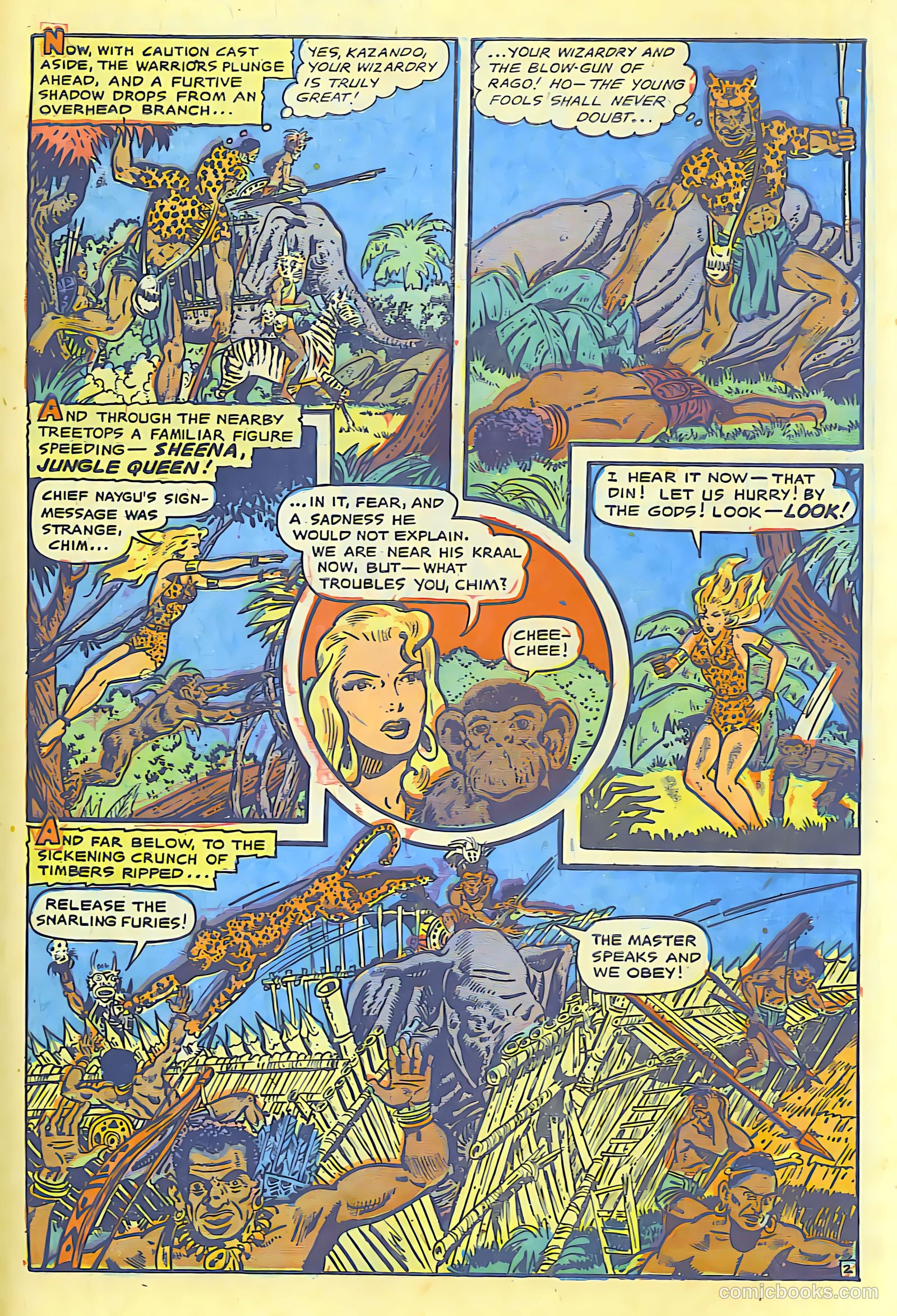 Sheena, Queen of the Jungle #13 — page 25 of 34