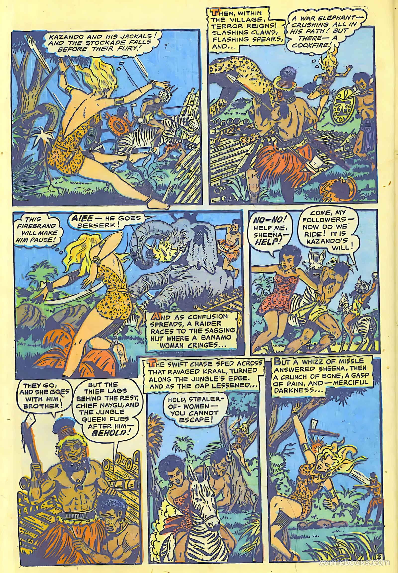 Sheena, Queen of the Jungle #13 — page 26 of 34