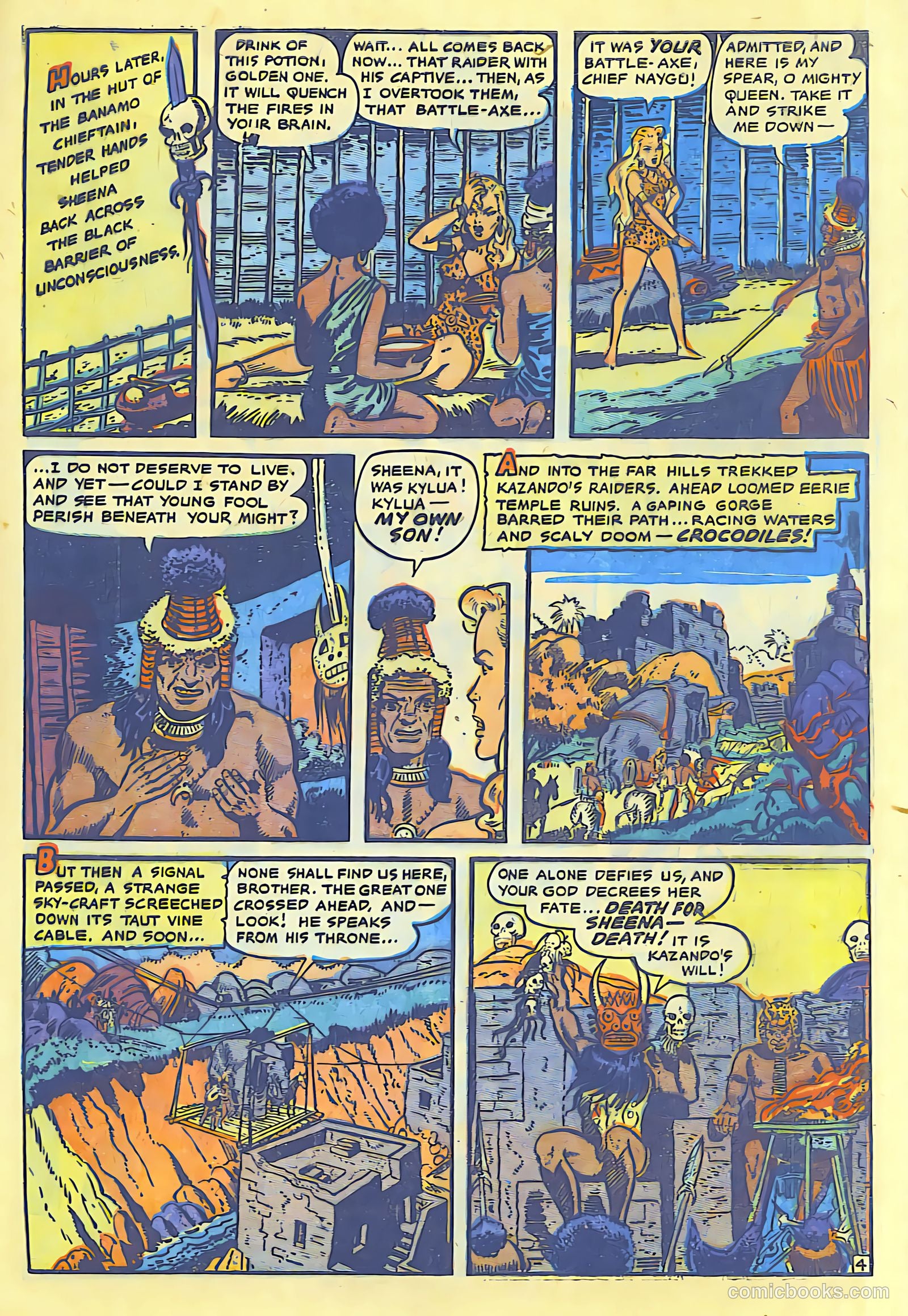 Sheena, Queen of the Jungle #13 — page 27 of 34