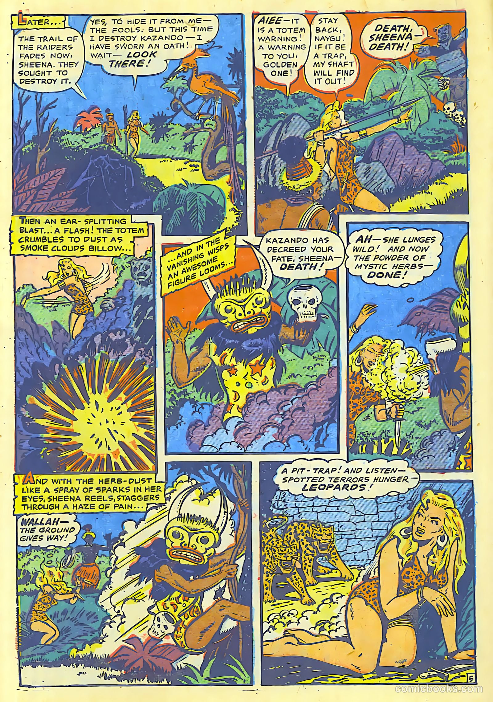 Sheena, Queen of the Jungle #13 — page 28 of 34