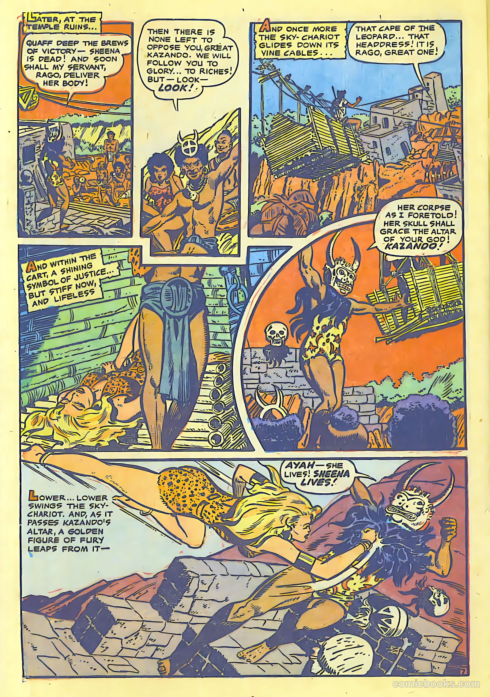 Sheena, Queen of the Jungle #13 — page 30 of 34