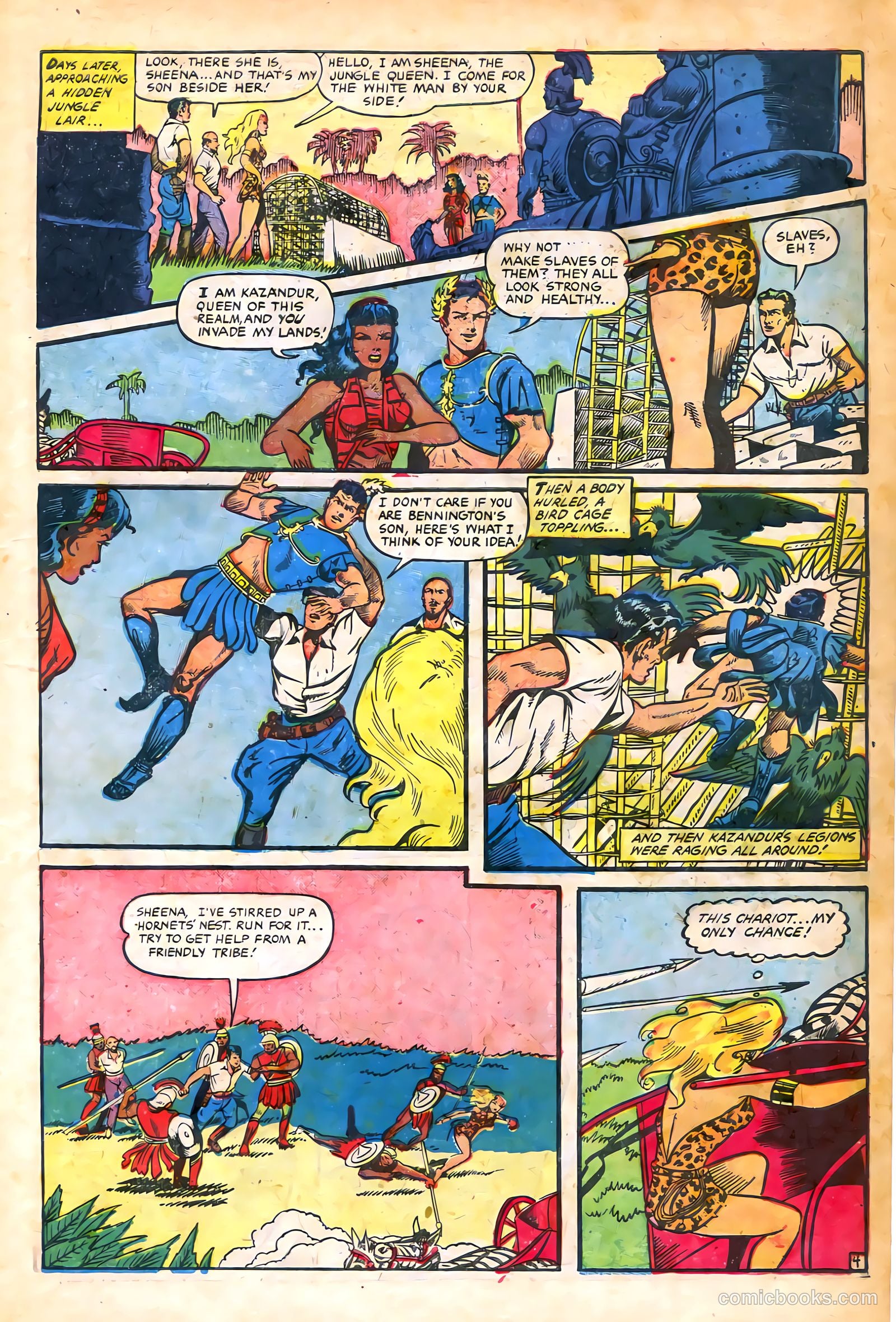 Sheena, Queen of the Jungle #14 — page 7 of 36
