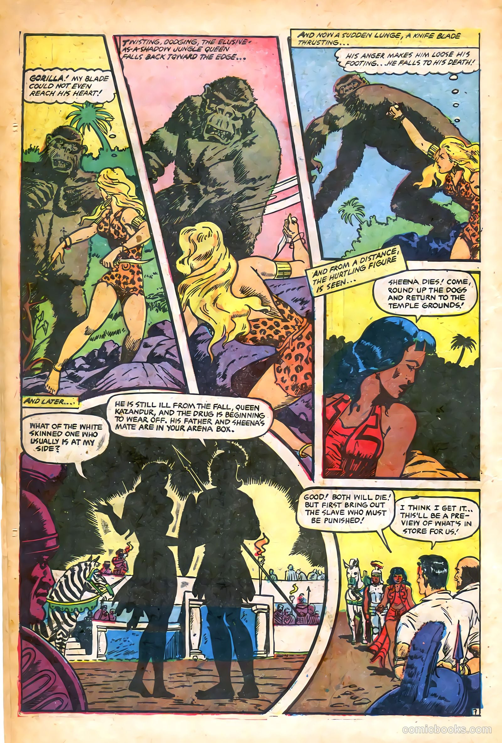 Sheena, Queen of the Jungle #14 — page 10 of 36