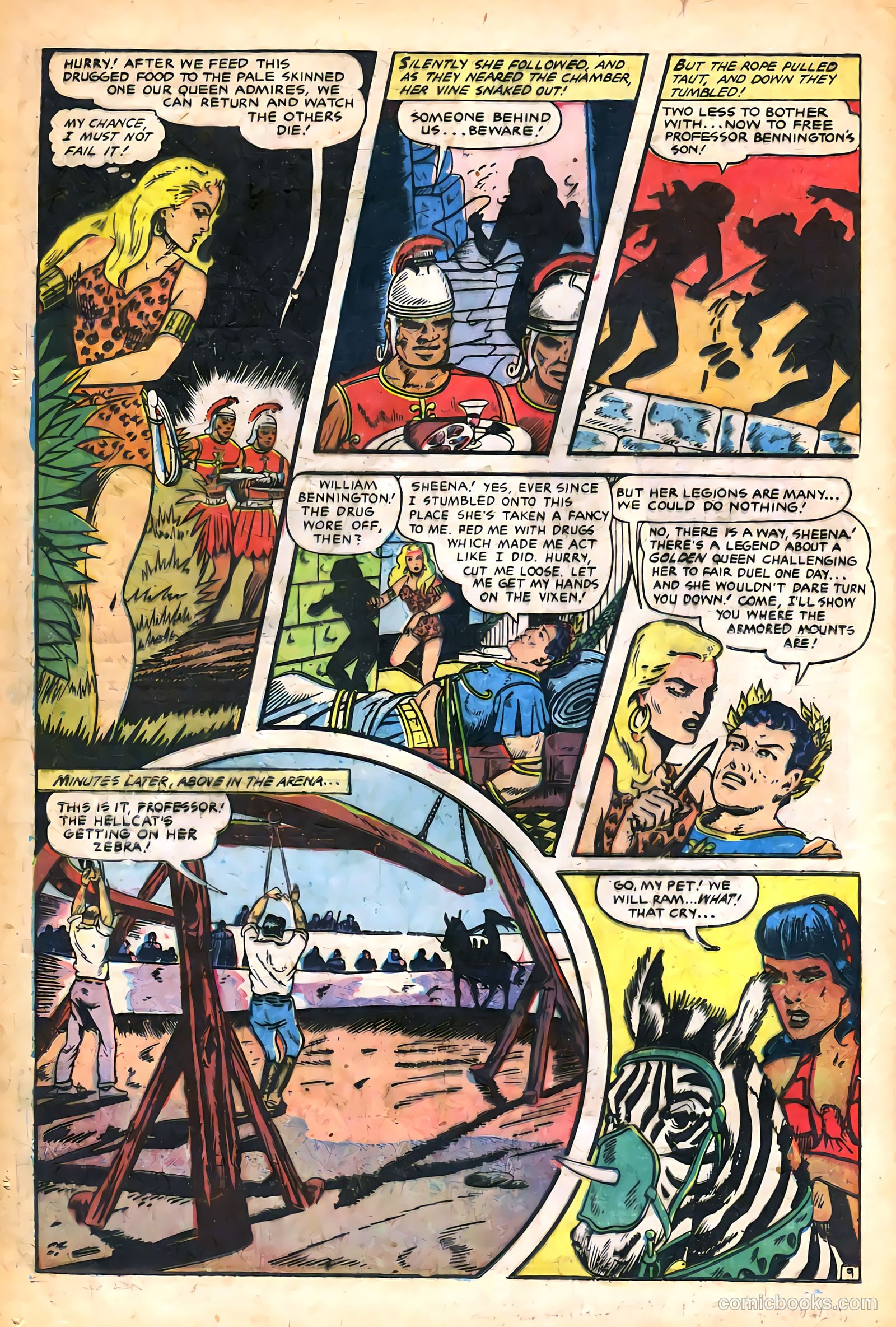 Sheena, Queen of the Jungle #14 — page 12 of 36