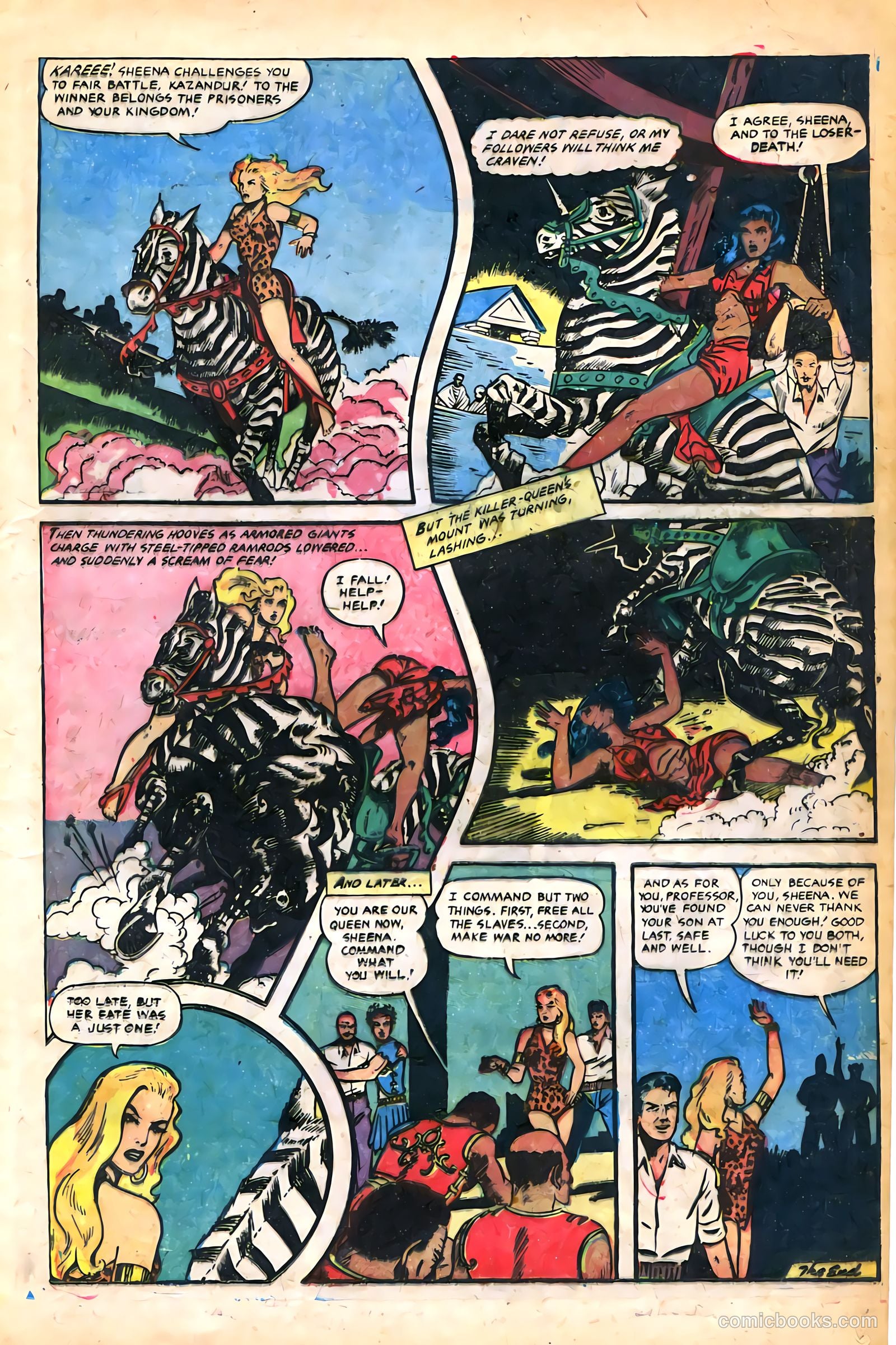 Sheena, Queen of the Jungle #14 — page 13 of 36