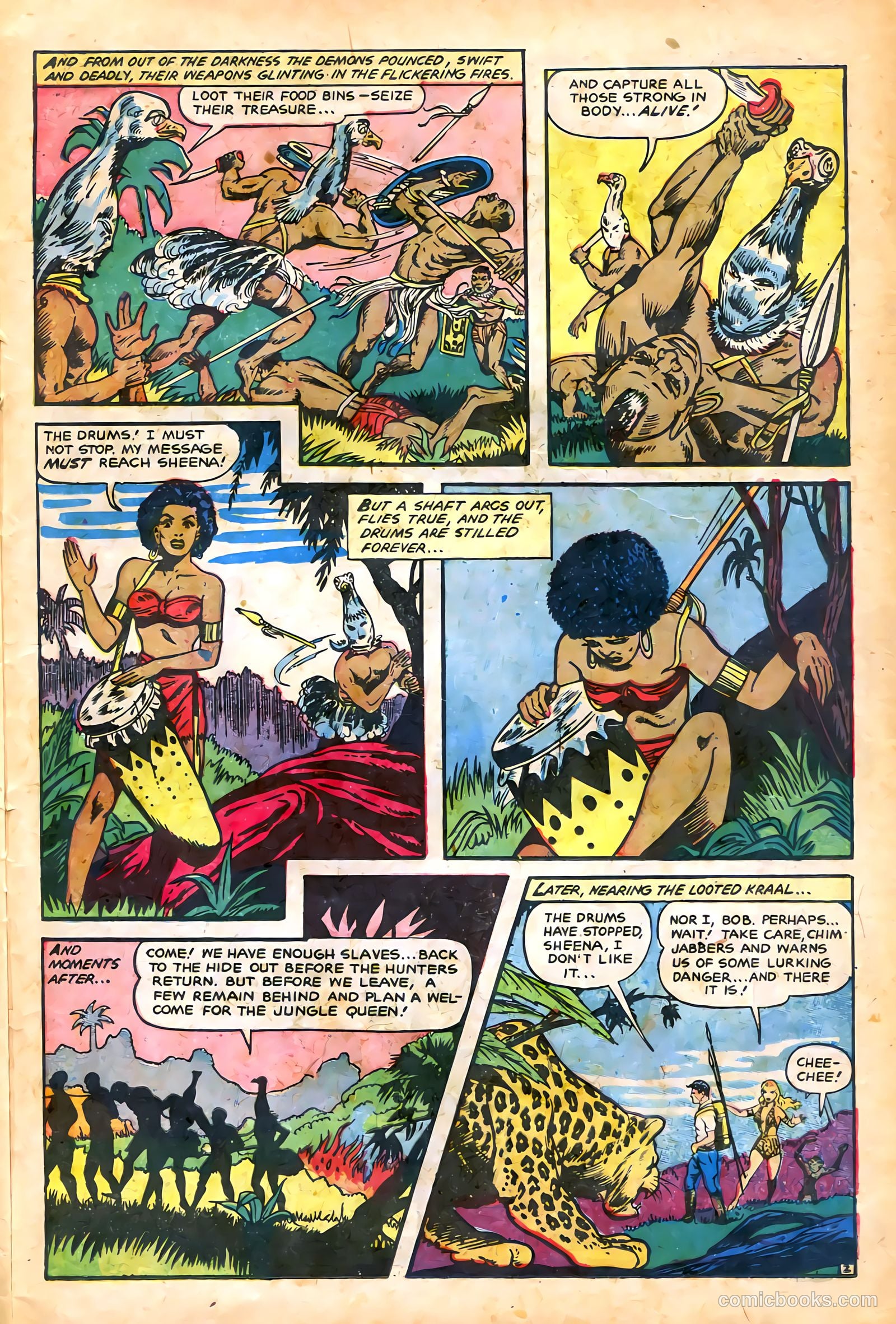 Sheena, Queen of the Jungle #14 — page 23 of 36