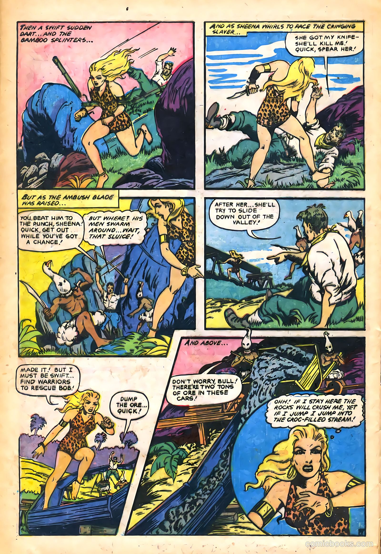 Sheena, Queen of the Jungle #14 — page 28 of 36