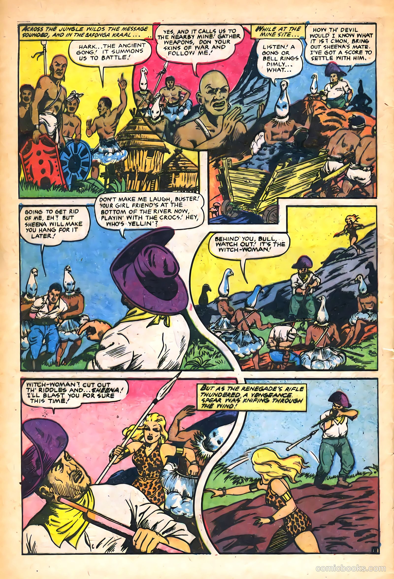 Sheena, Queen of the Jungle #14 — page 32 of 36