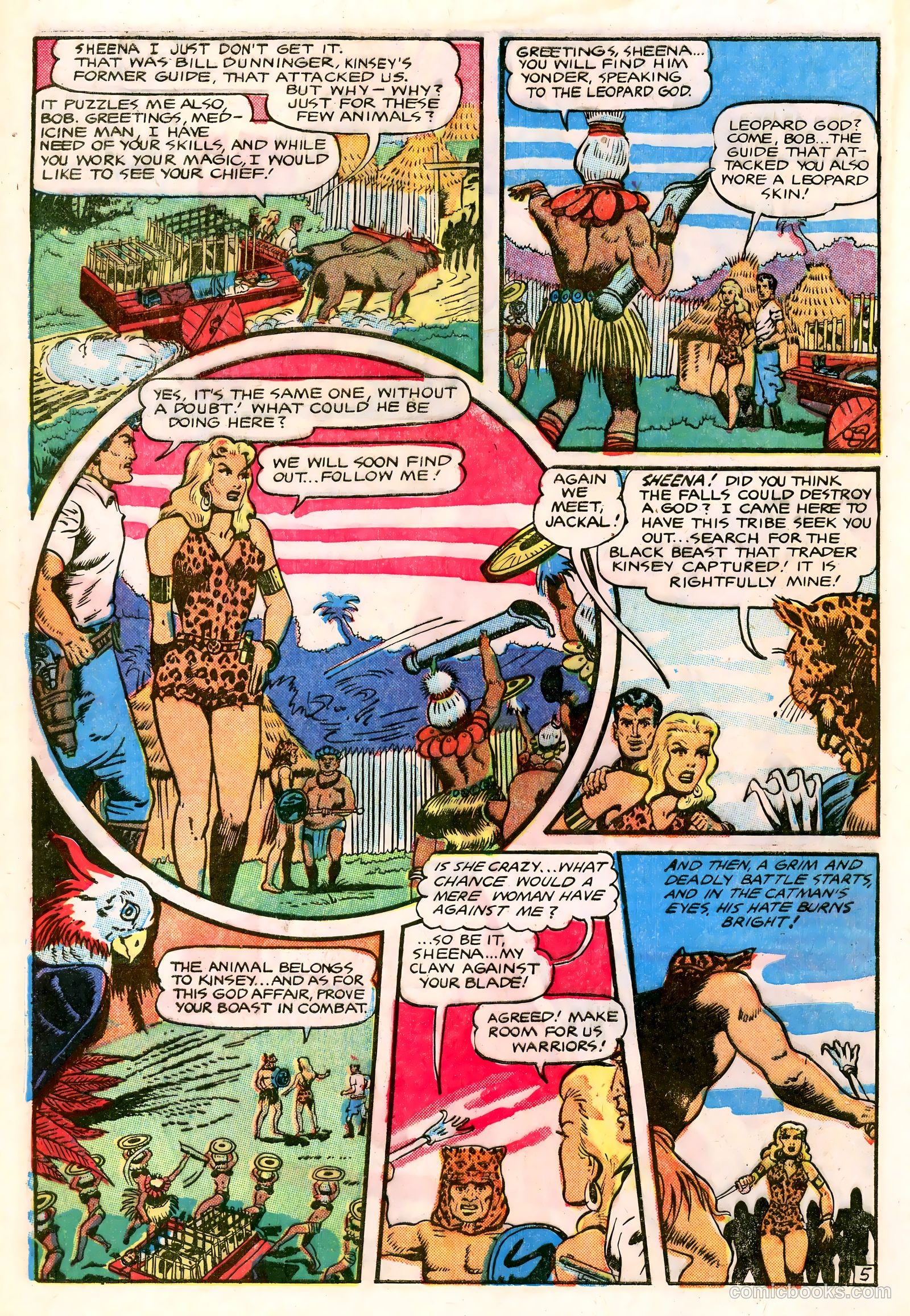 Sheena, Queen of the Jungle #15 — page 9 of 37