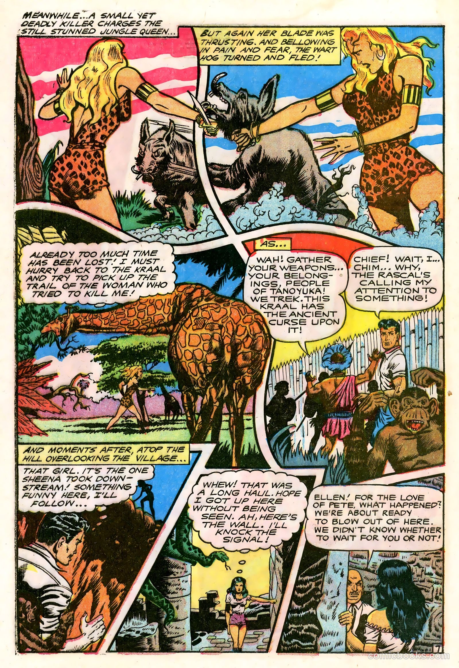 Sheena, Queen of the Jungle #15 — page 29 of 37