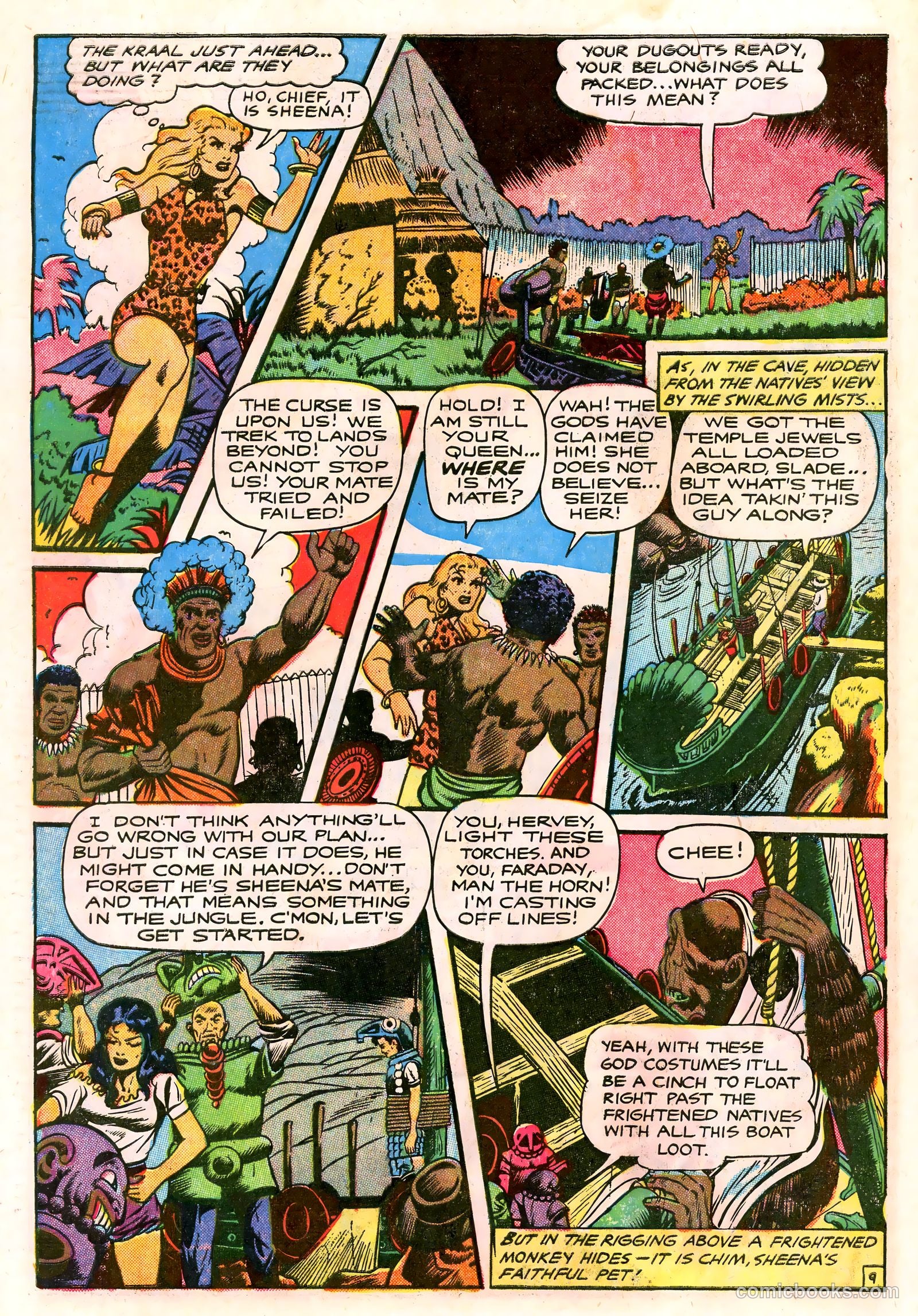 Sheena, Queen of the Jungle #15 — page 31 of 37