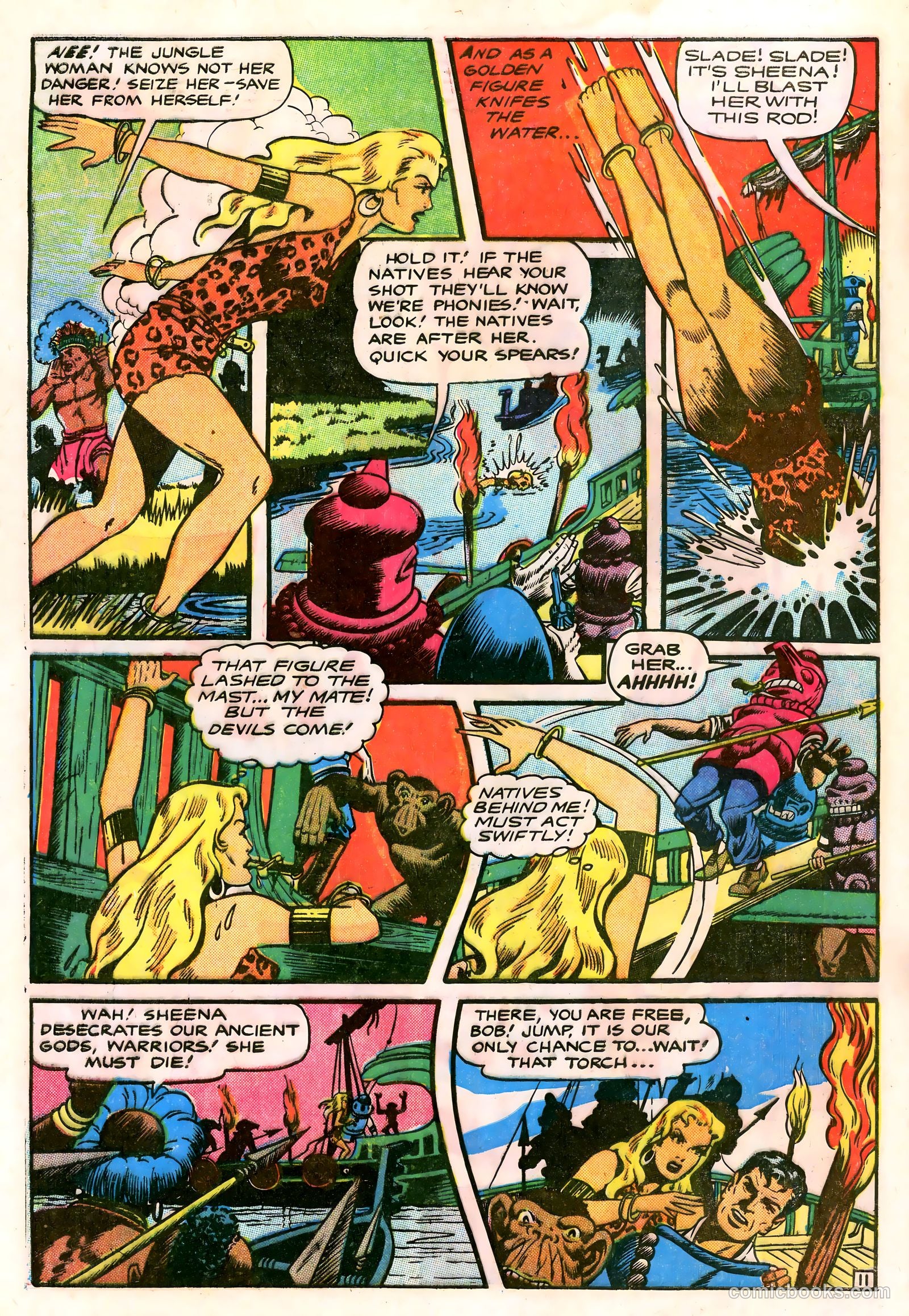 Sheena, Queen of the Jungle #15 — page 33 of 37