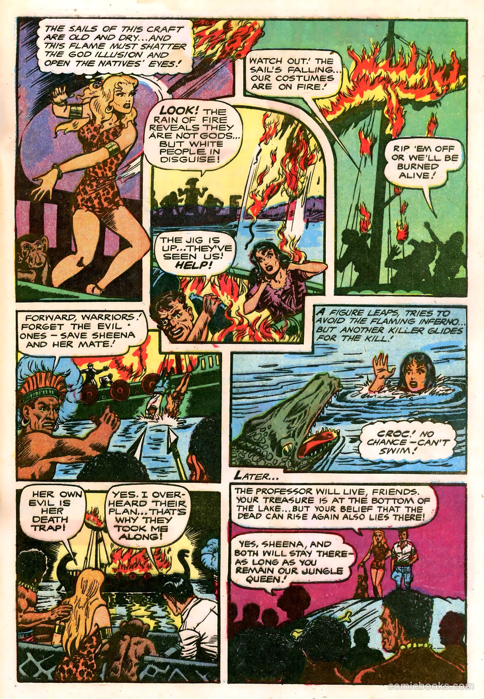 Sheena, Queen of the Jungle #15 — page 34 of 37
