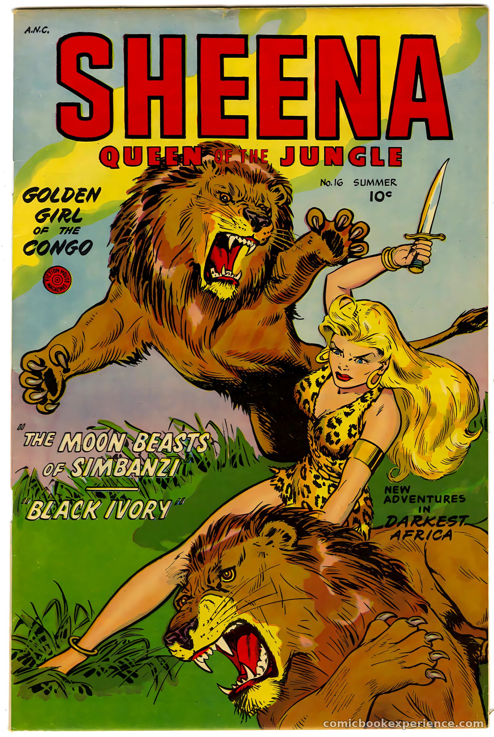 Sheena, Queen of the Jungle #16 — page 1 of 36