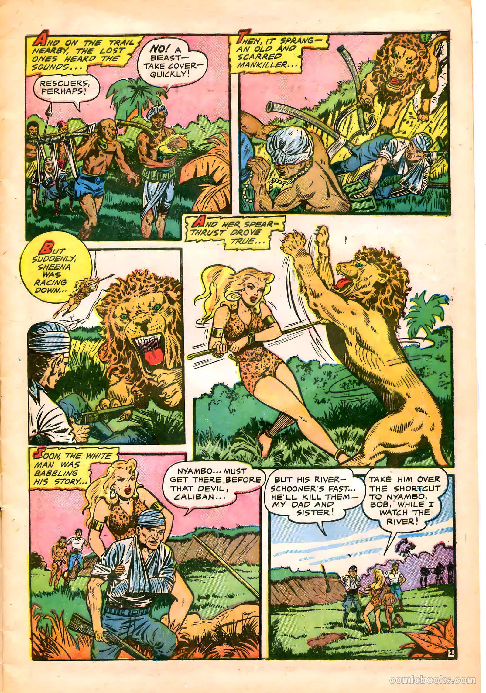 Sheena, Queen of the Jungle #16 — page 5 of 36
