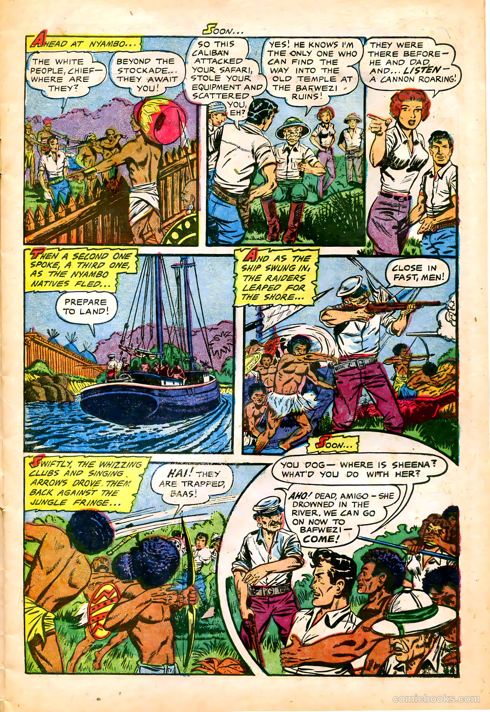 Sheena, Queen of the Jungle #16 — page 7 of 36
