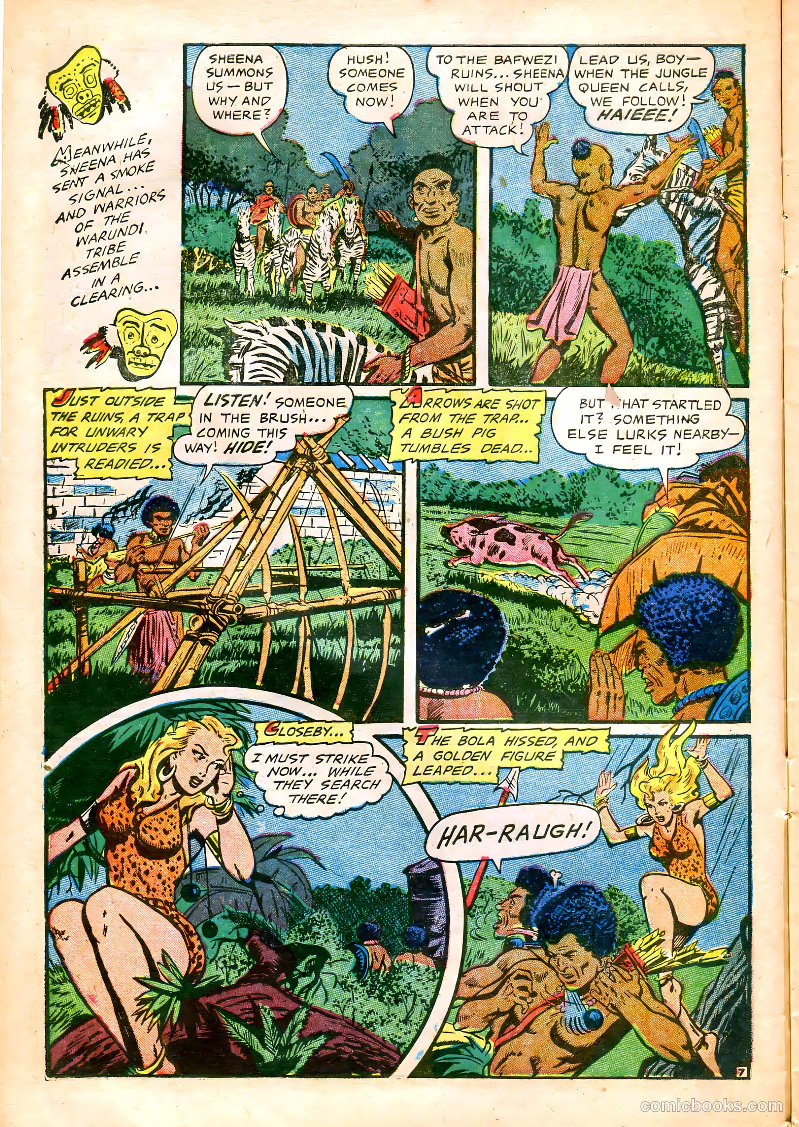Sheena, Queen of the Jungle #16 — page 10 of 36